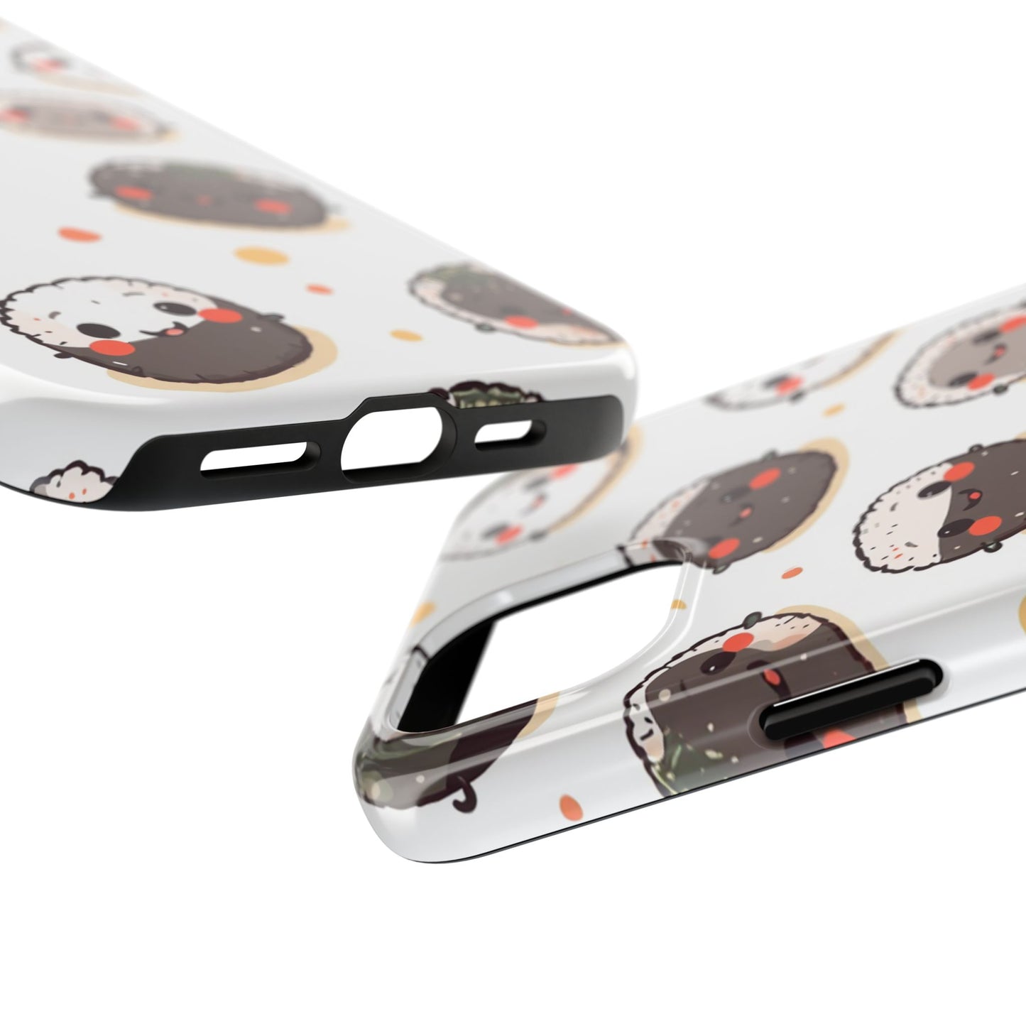 Cute Sushi Tough Phone Case - Kawaii Design for Food Lovers