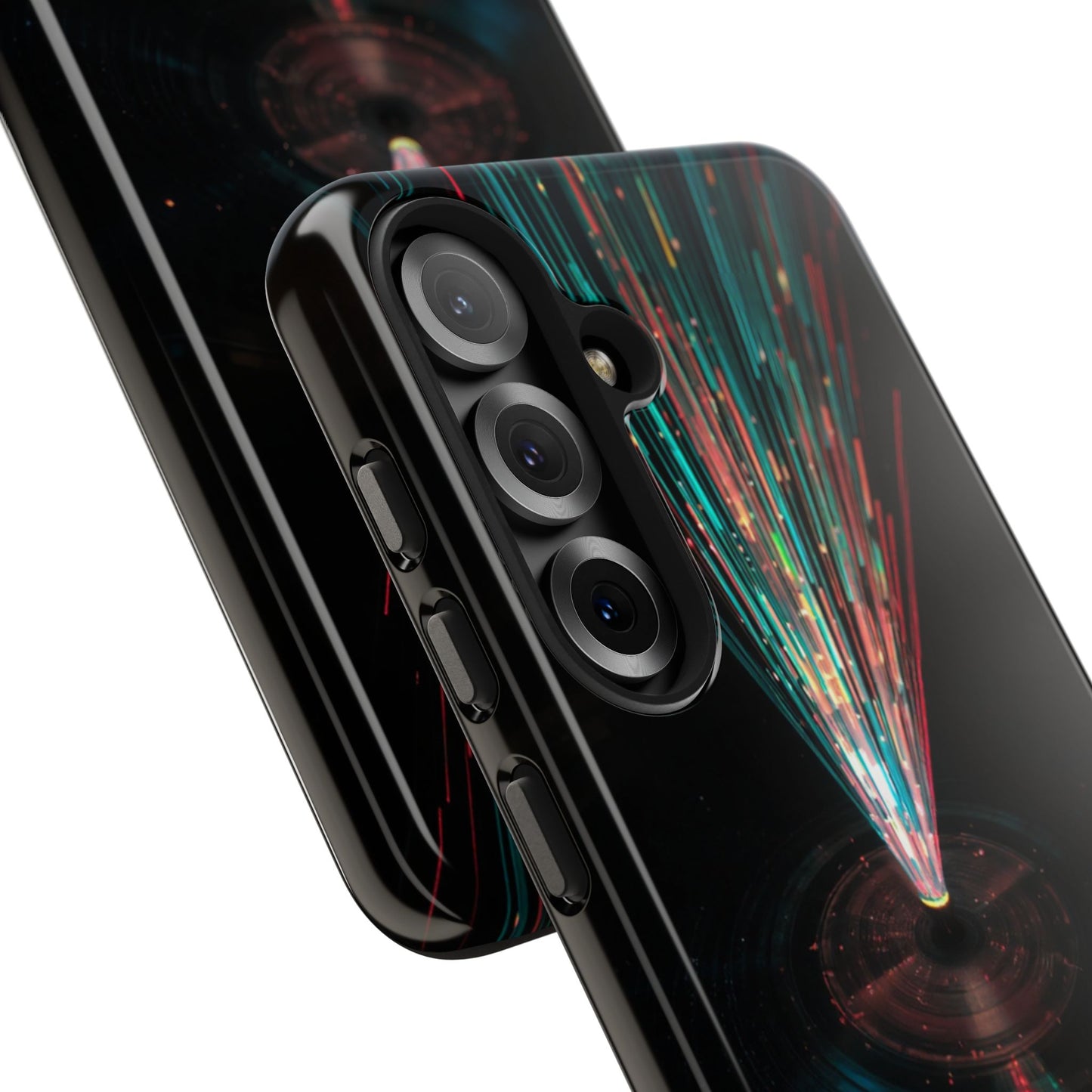 Galaxy Burst Tough Phone Case – Durable Protection with Vibrant Design