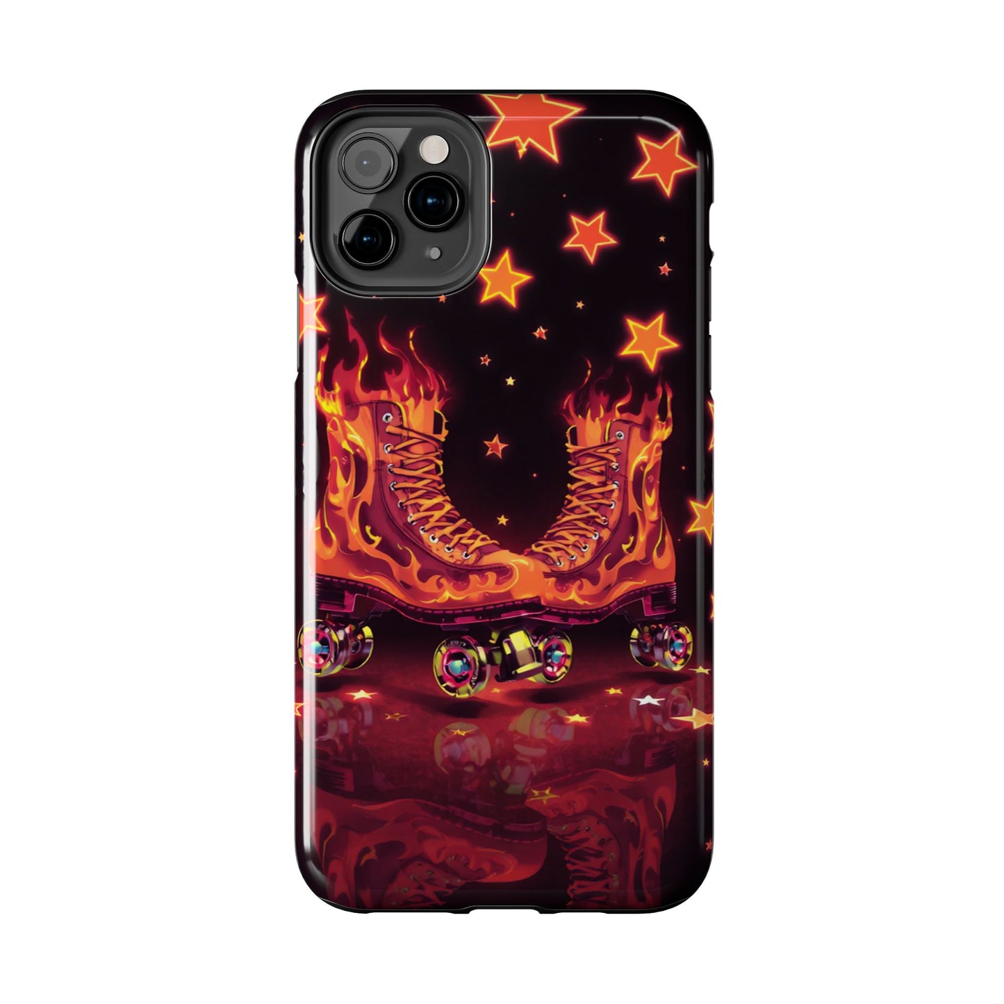 Retro Roller Skates Tough Phone Case - Stylish & Durable