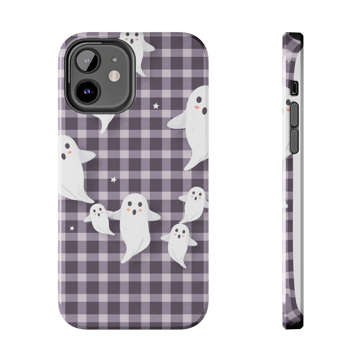 Cute Ghosts Tough Phone Case - Whimsical Halloween Design for Spooky Vibes