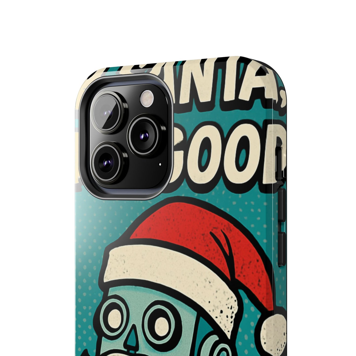 Santa Robot Phone Case - Durable Tough Design for Holidays