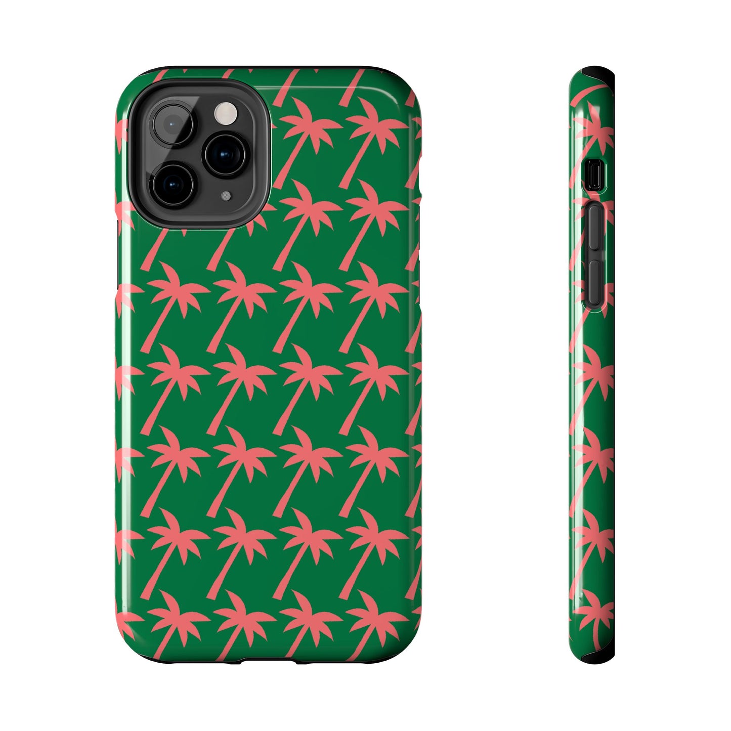 Tropical Palm Pattern for Beach Lovers - Tough Phone Case - for iPhone
