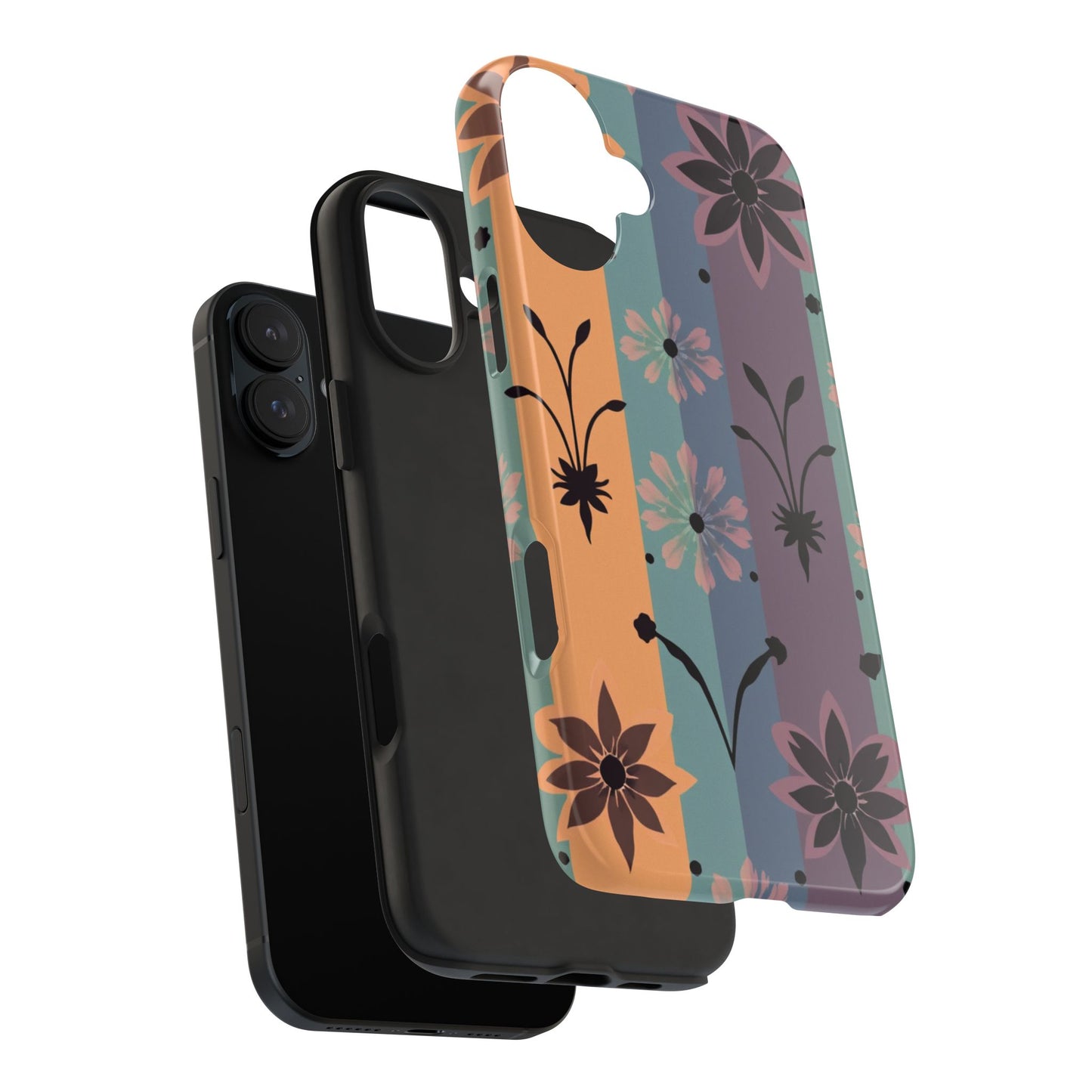 Boho Floral Tough Phone Cases - Durable & Stylish Protection - for iPhone