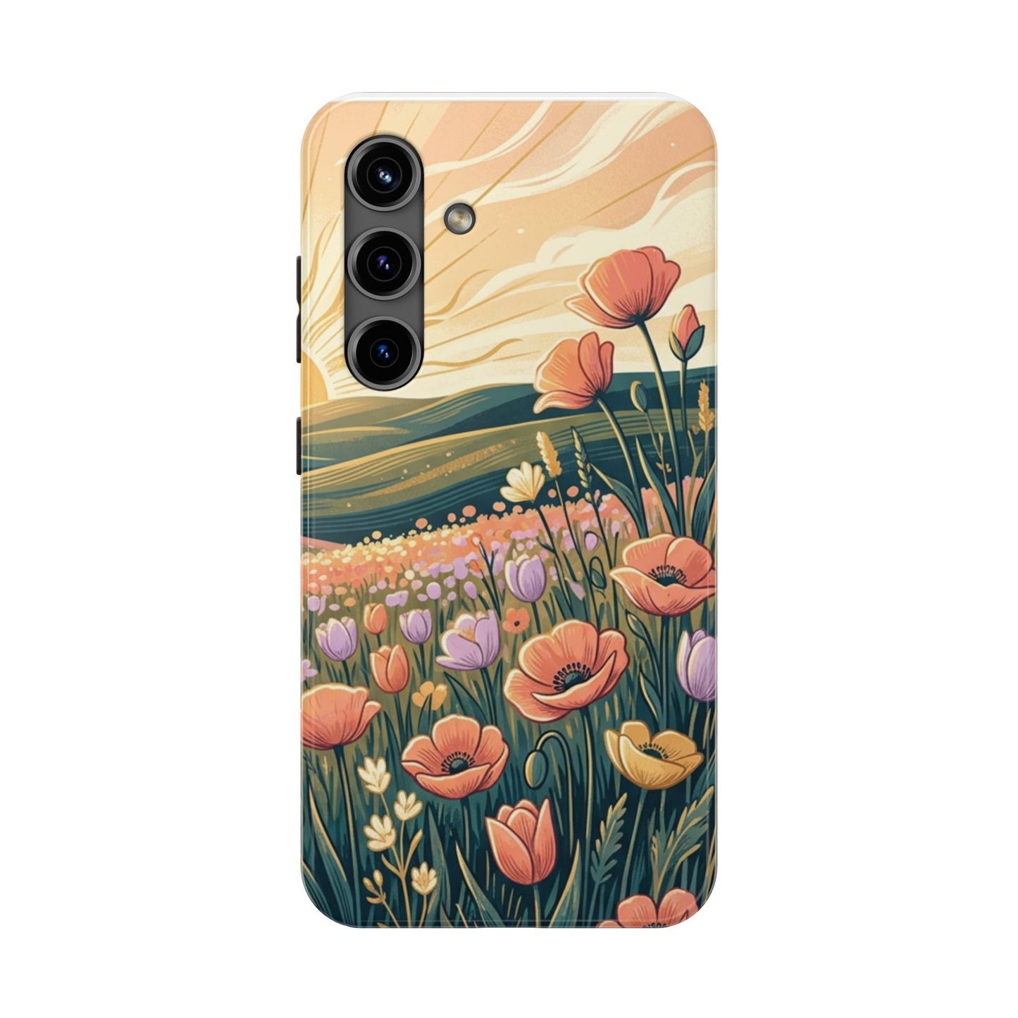Floral Sunrise iPhone Case — Land of Flowers Design
