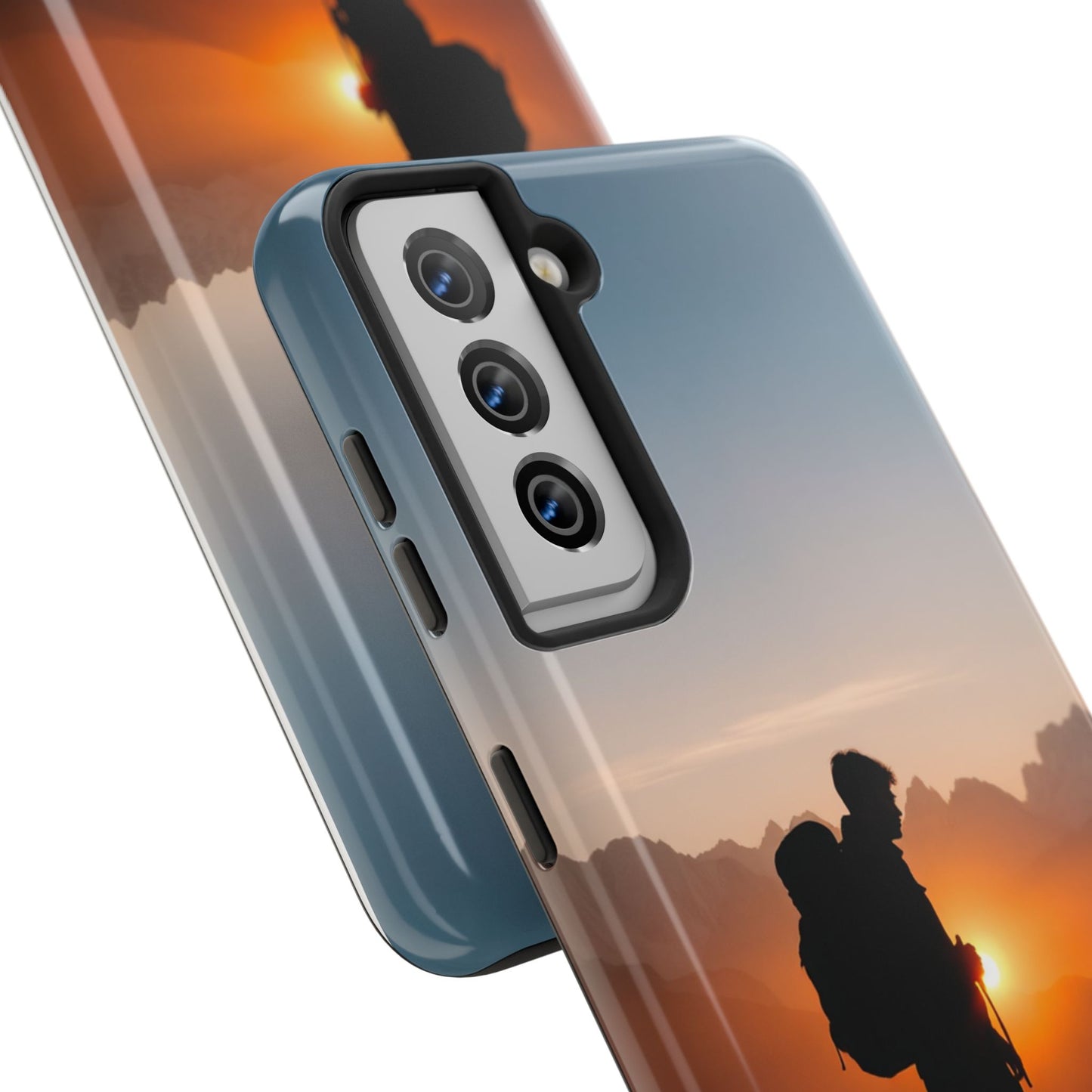 Explorer Adventure Sunset Mountain iPhone Case