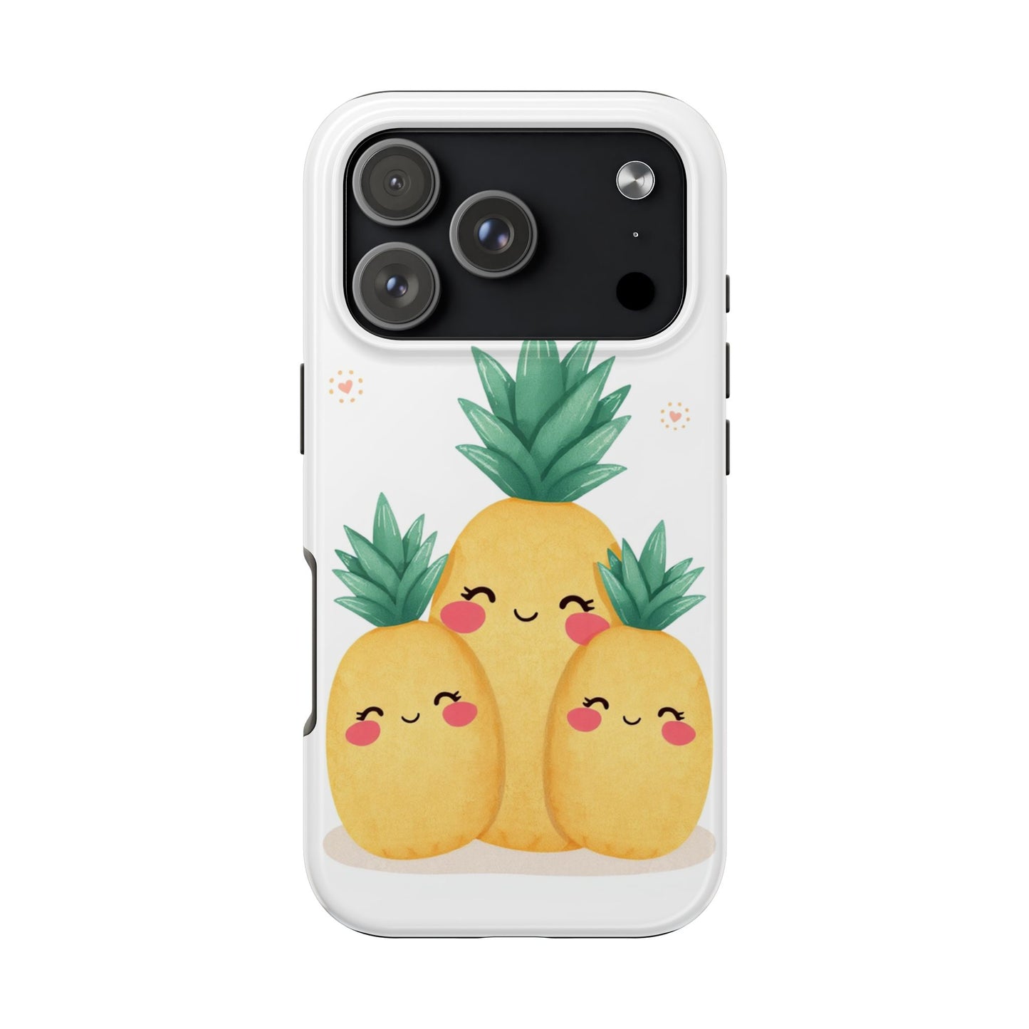 Cute Pineapple Tough Phone Cases | Fun Gift for Pineapple Lovers | Summer Vibes | Durable Phone Protection | Quirky Phone Accessory