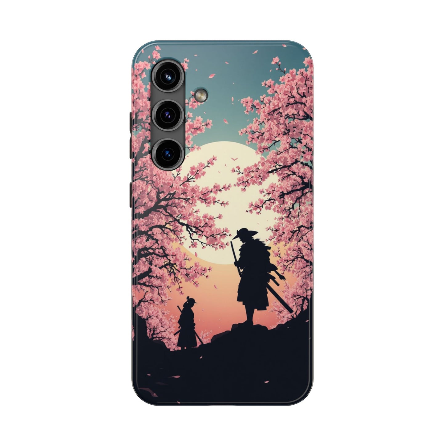 Cherry Blossom Samurai Tough Phone Case