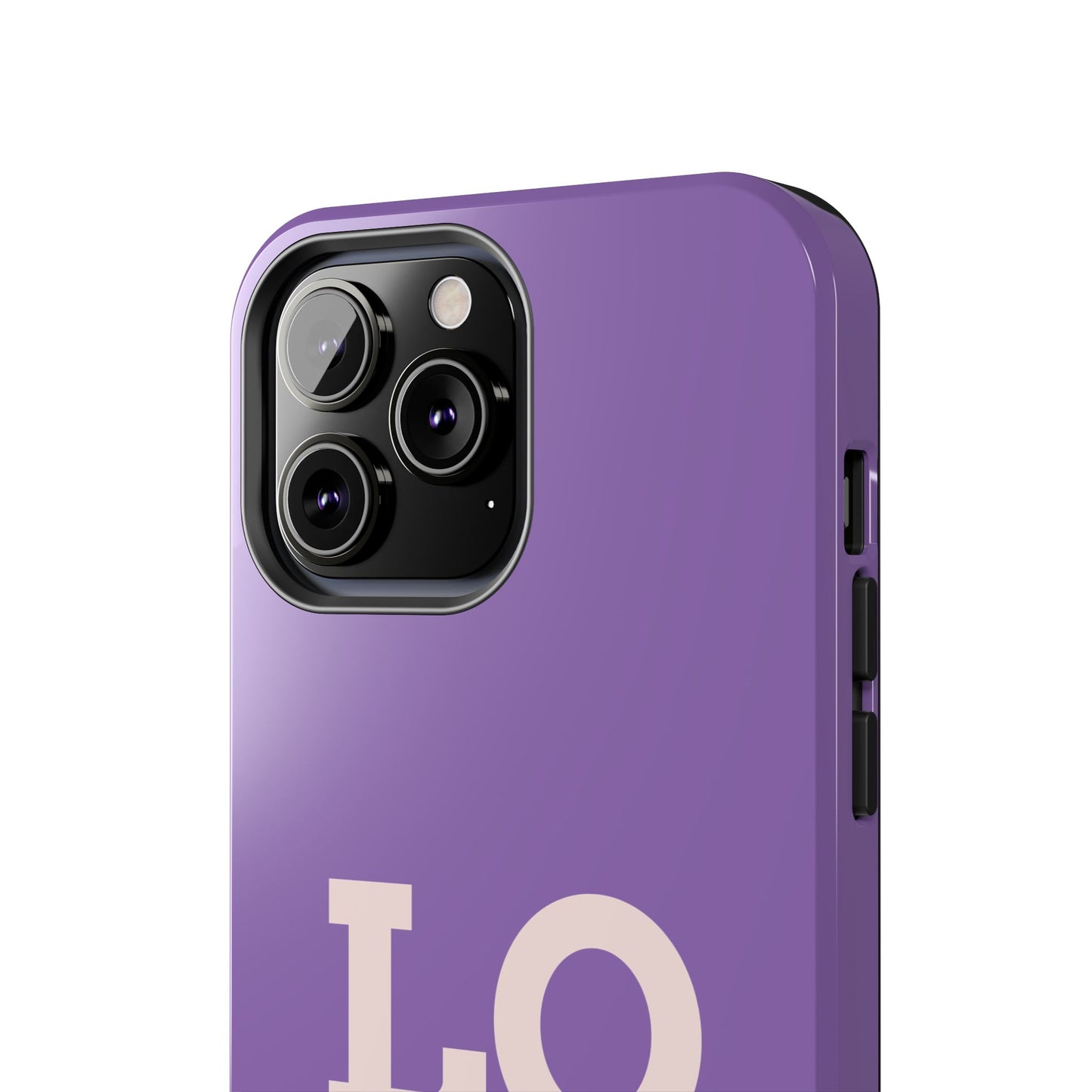 Purple Love Phone Case - Durable & Stylish Tough Case - for iPhone
