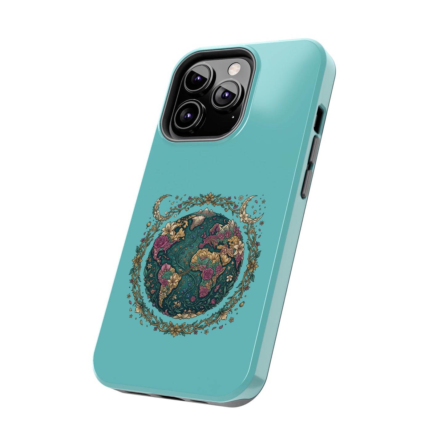Mystical Floral Planet Phone Case — Tough Protective Phone Case