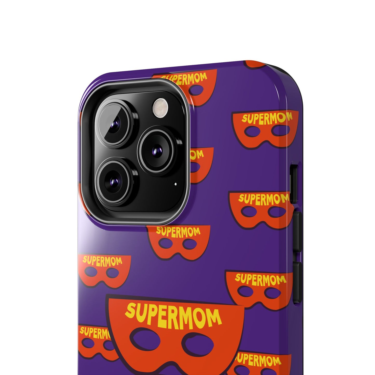 Supermom Tough Phone Case - Durable Protection with Fun Design - for iPhone