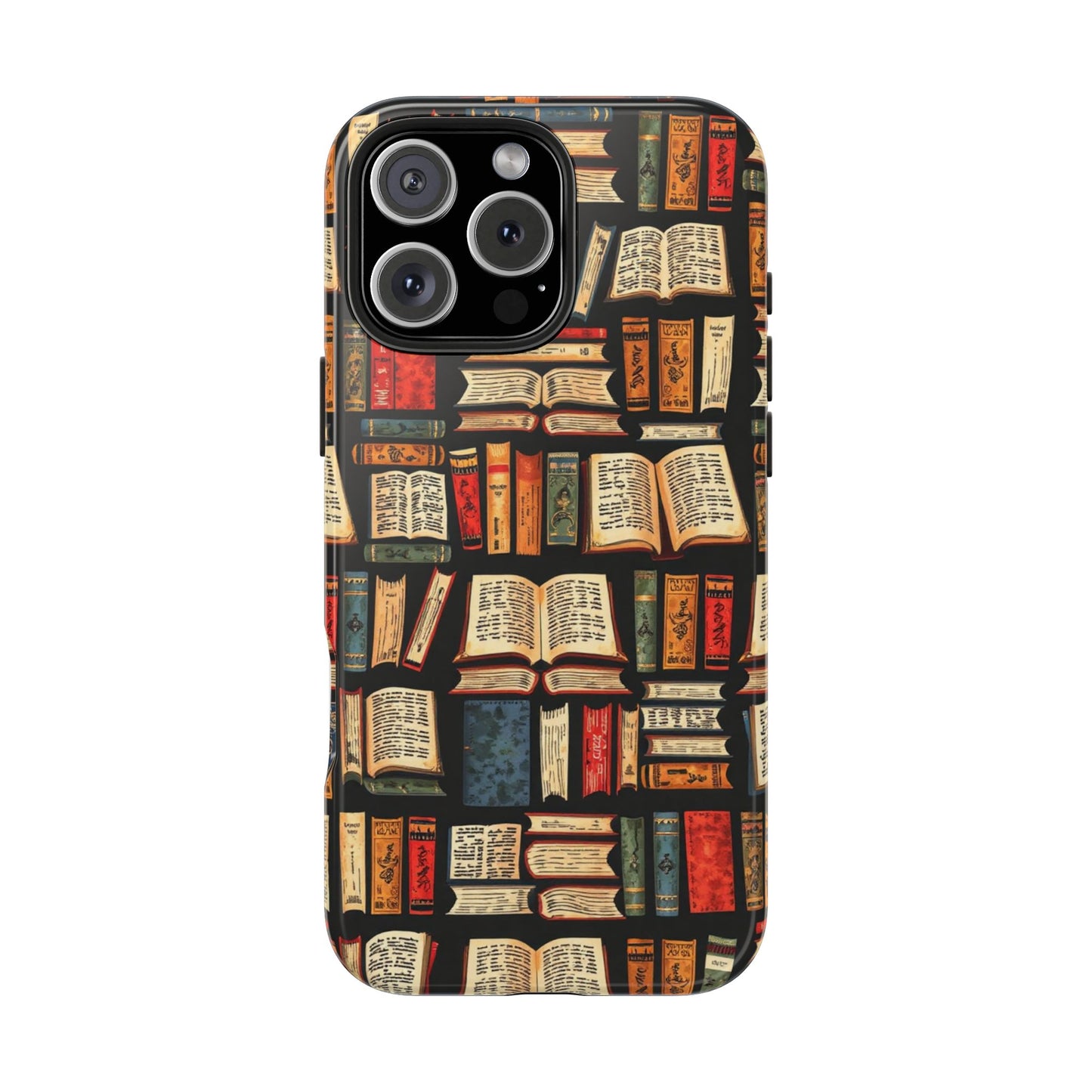 Book Lover Tough Phone Cases - Durable Protective Cases for Literature Fans