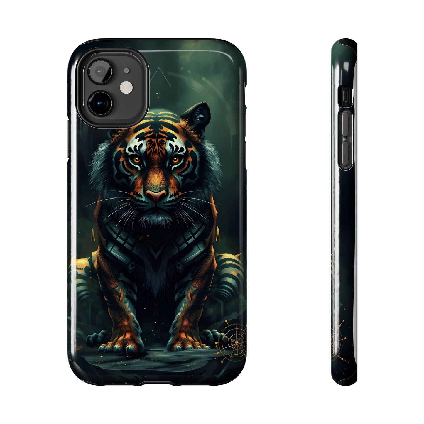 Fierce Mystical Tiger Tough Phone Case | Durable Protection for Nature Lovers - for iPhone