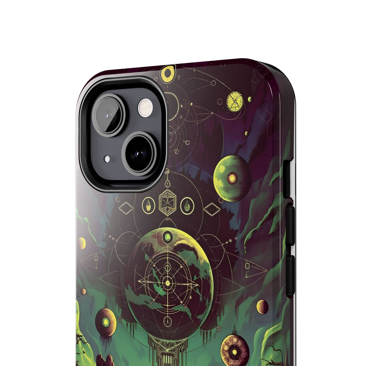 Cosmic Adventure Tough Phone Case - Galaxy Design for Space Enthusiasts - for iPhone