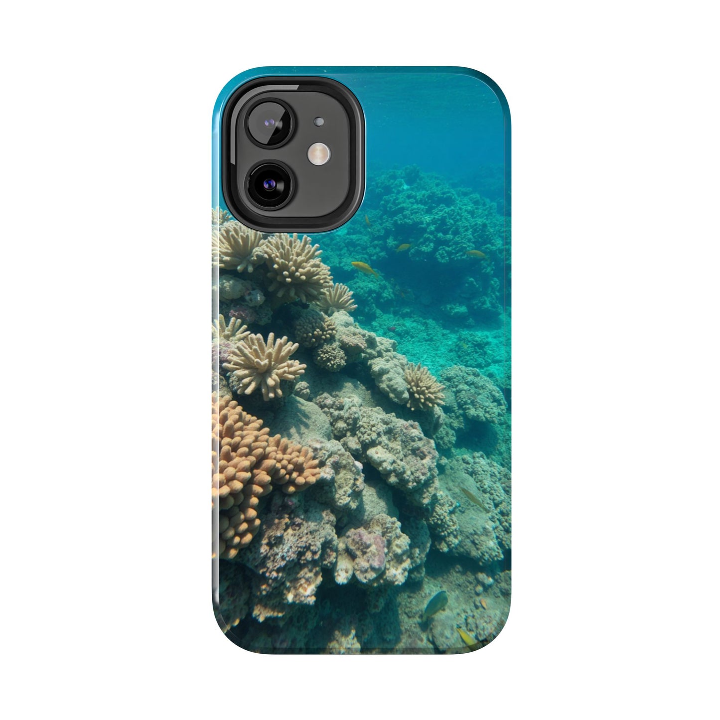Coral Reef Tough Phone Case - Ocean Vibes Protection for Adventure Lovers