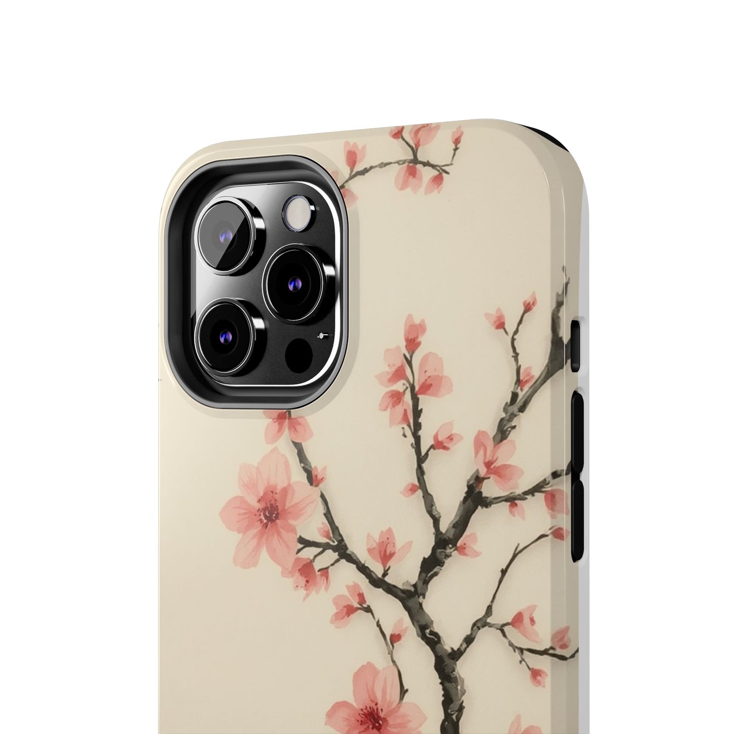 Cherry Blossom Tough Phone Case - Stylish Protection for Nature Lovers