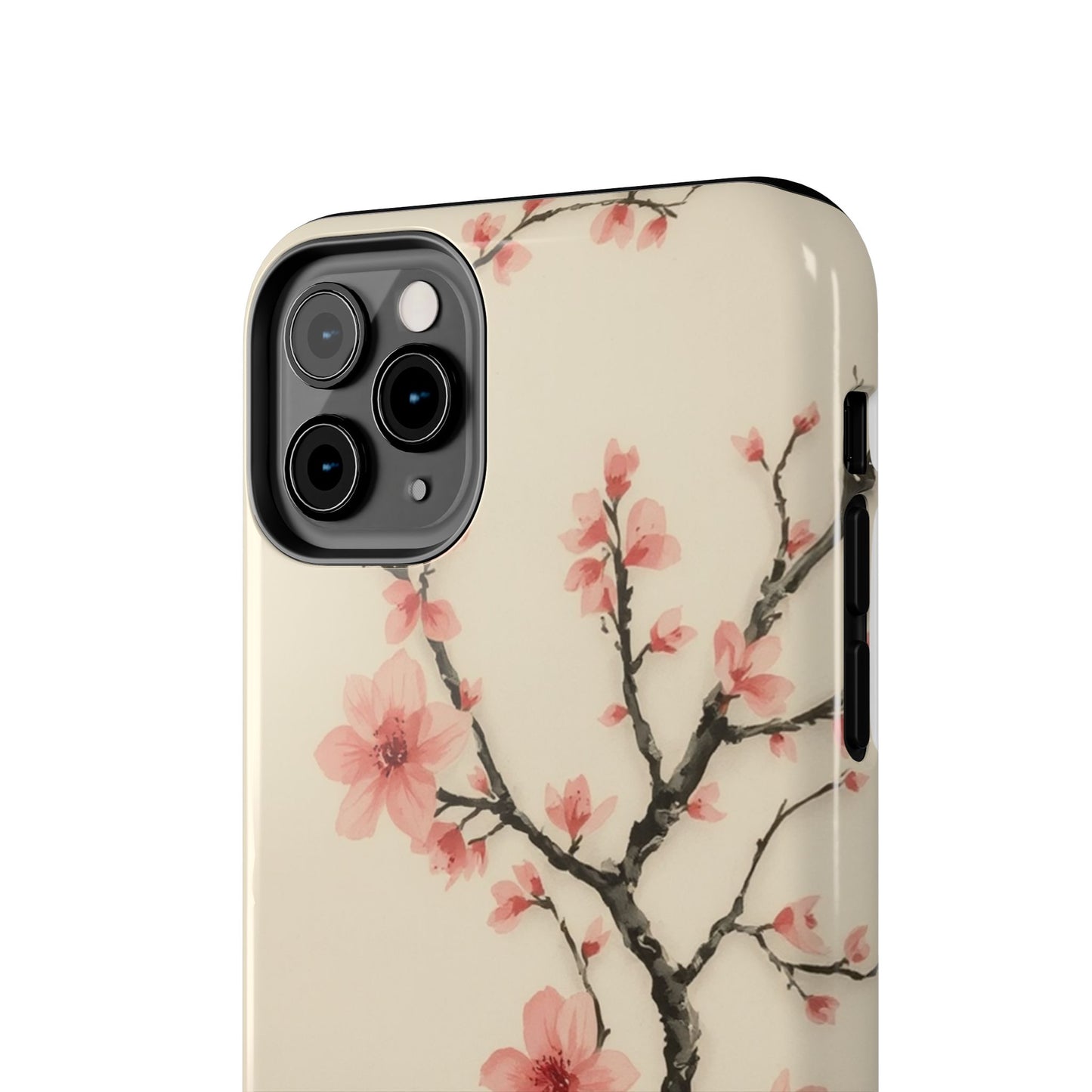 Cherry Blossom Tough Phone Case - Stylish Protection for Nature Lovers