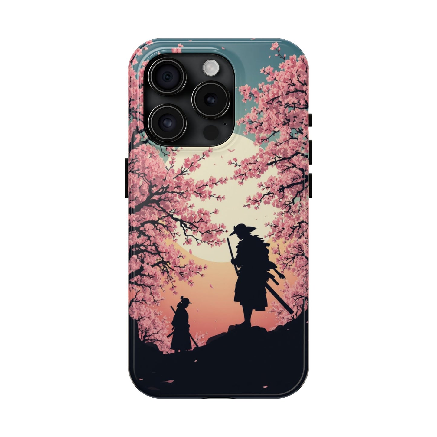 Cherry Blossom Samurai Tough Phone Case