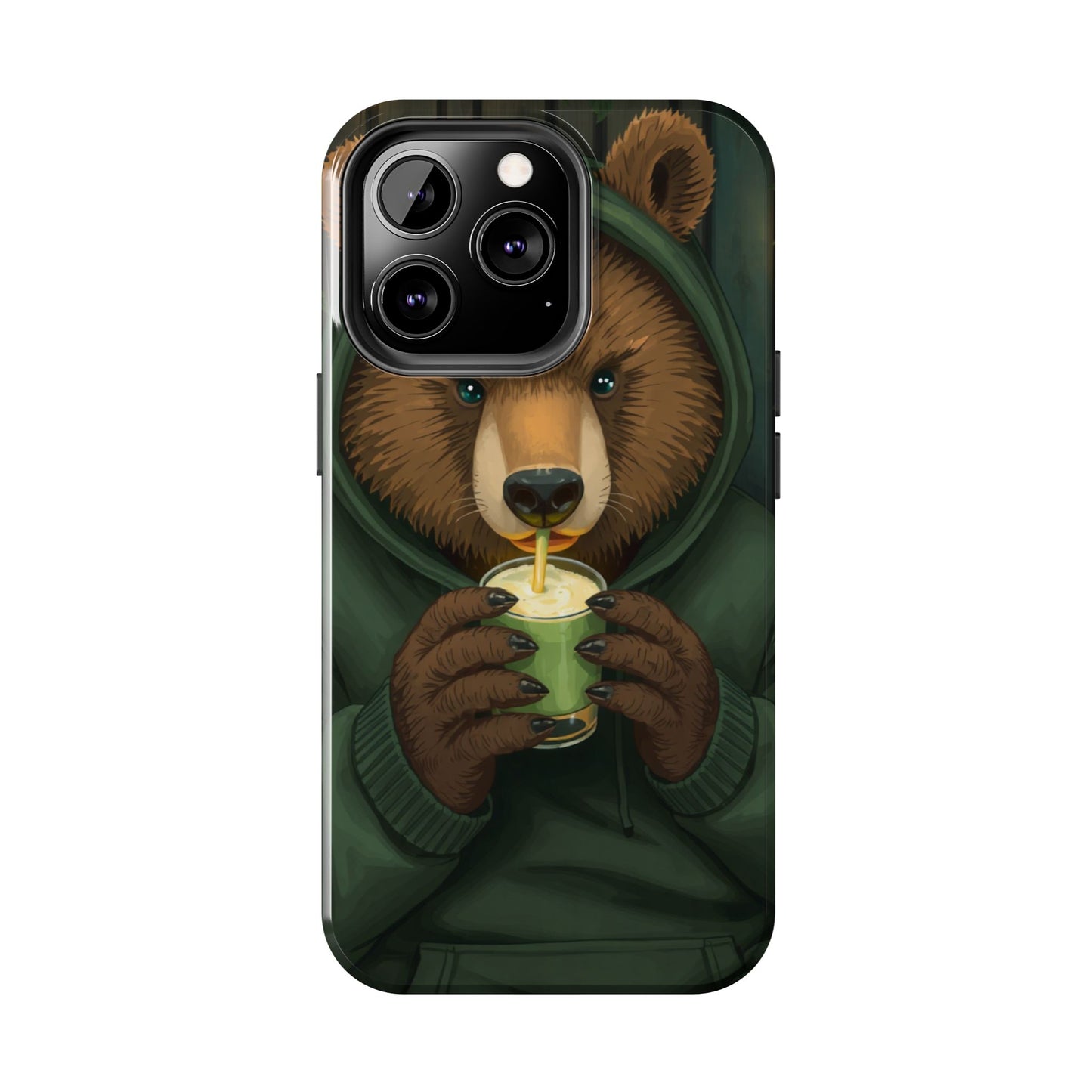 Cute Bear Phone Case – Tough and Stylish Protection for Animal Lovers