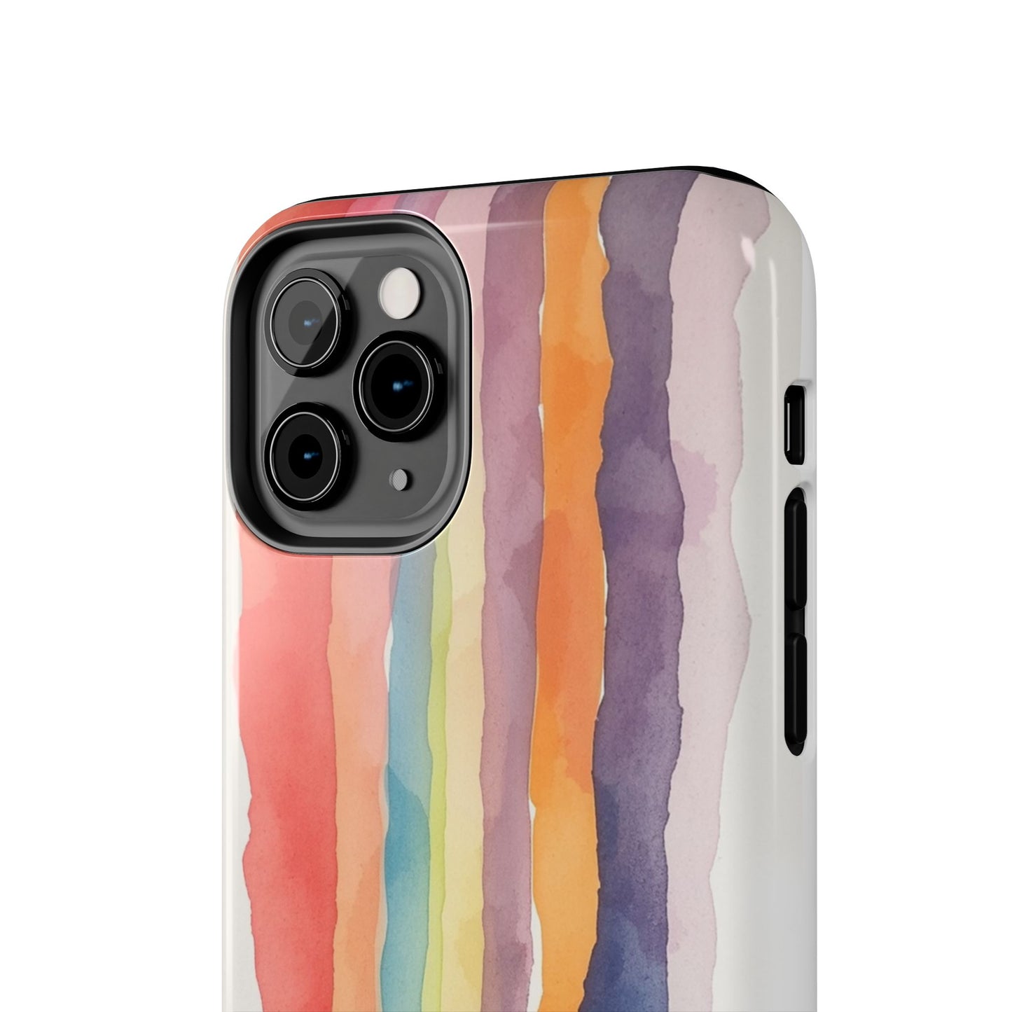 Colorful Watercolor Tough Phone Case - Stylish and Durable Cover for Creative Souls