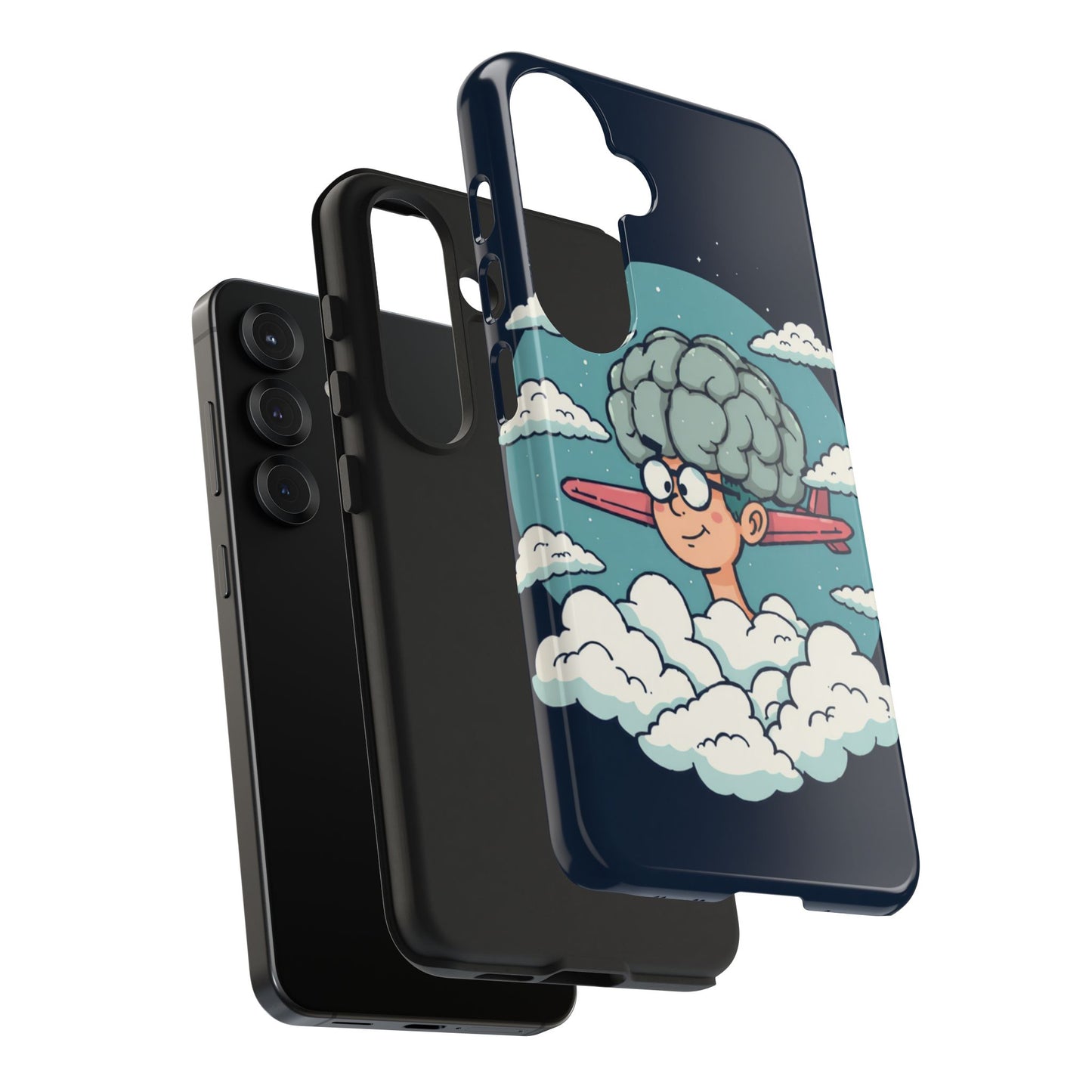 Creative Cloud Phone Case - Quirky Design for Unique Individuals
