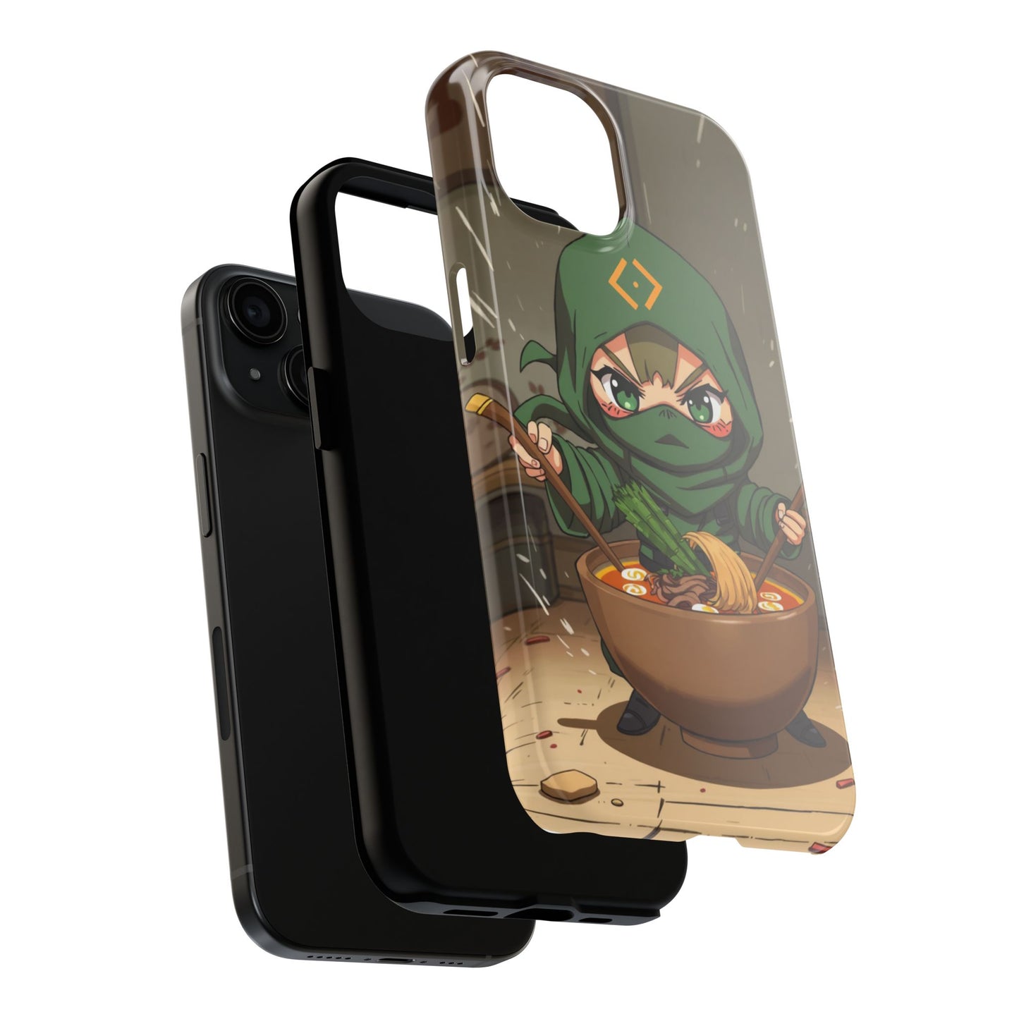 Ninja Chef Tough Phone Case - Fun & Durable Design for Foodies