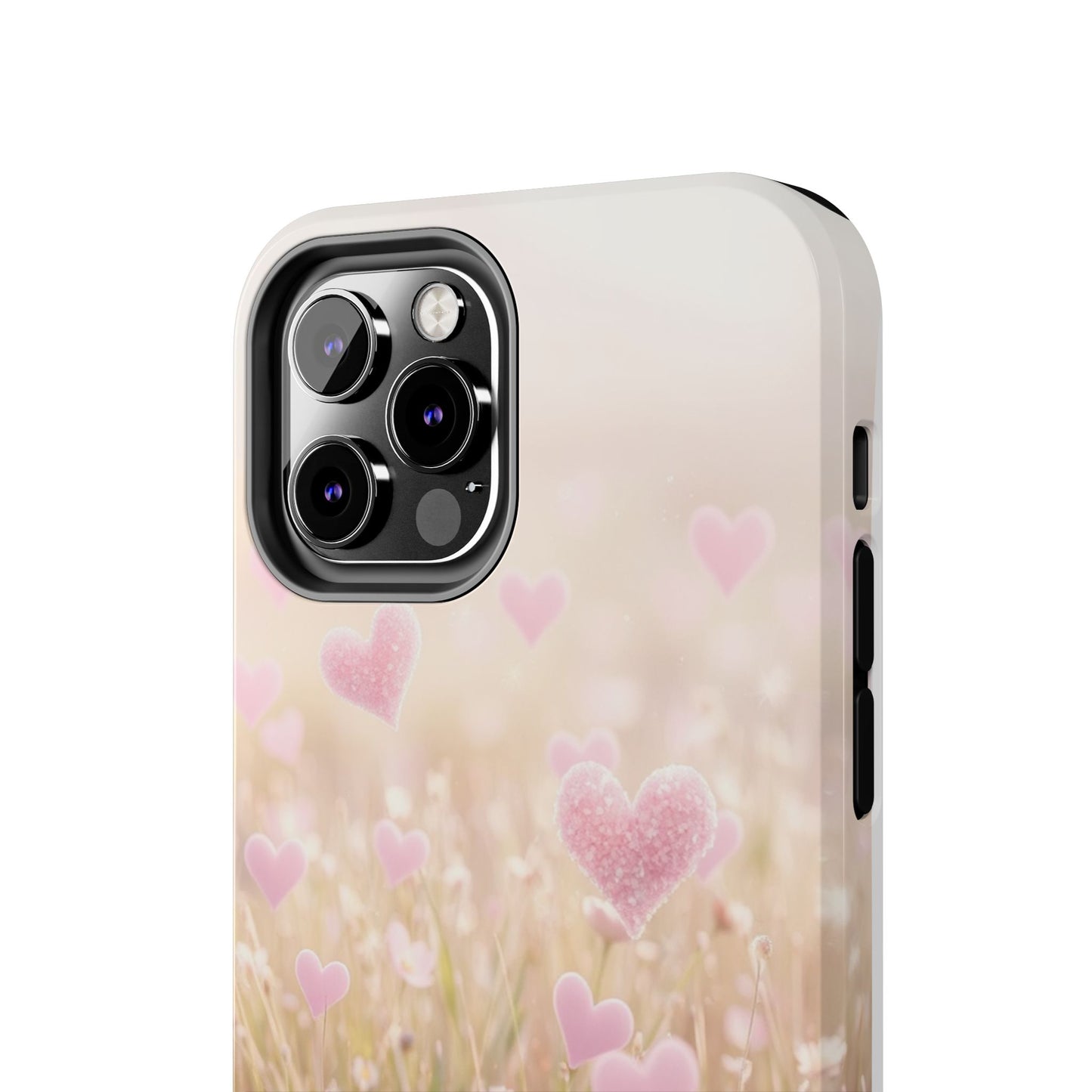 Romantic Hearts Tough Phone Case - Perfect for Lovers and Celebrations