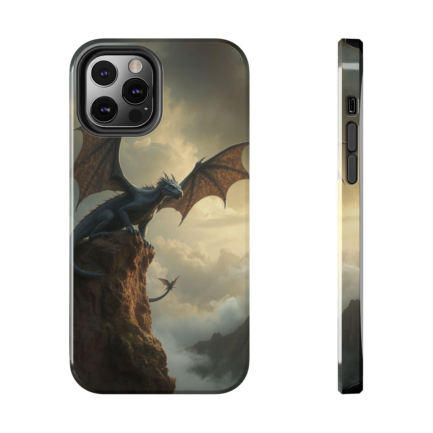 Dragon Fantasy Tough Phone Case - Durable Protection for Adventurers