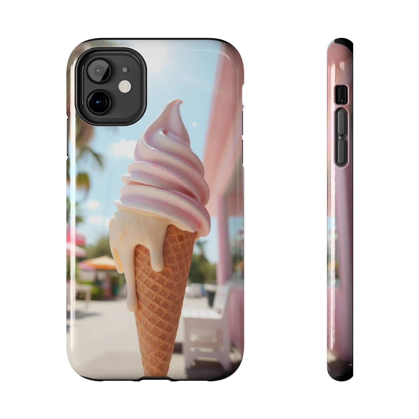 Ice Cream Cone Phone Case – Tough and Stylish Protection