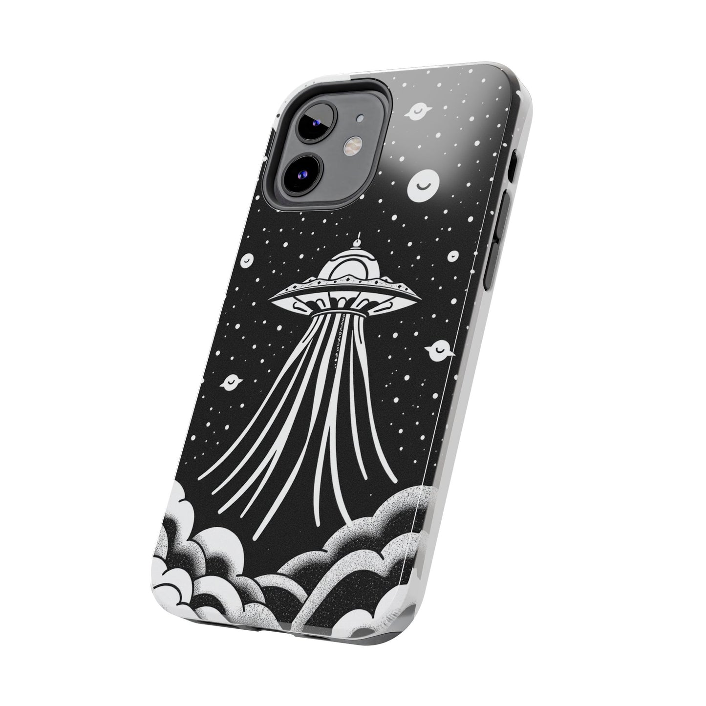 Galaxy UFO Tough Phone Case - Durable Protection with Unique Space Design