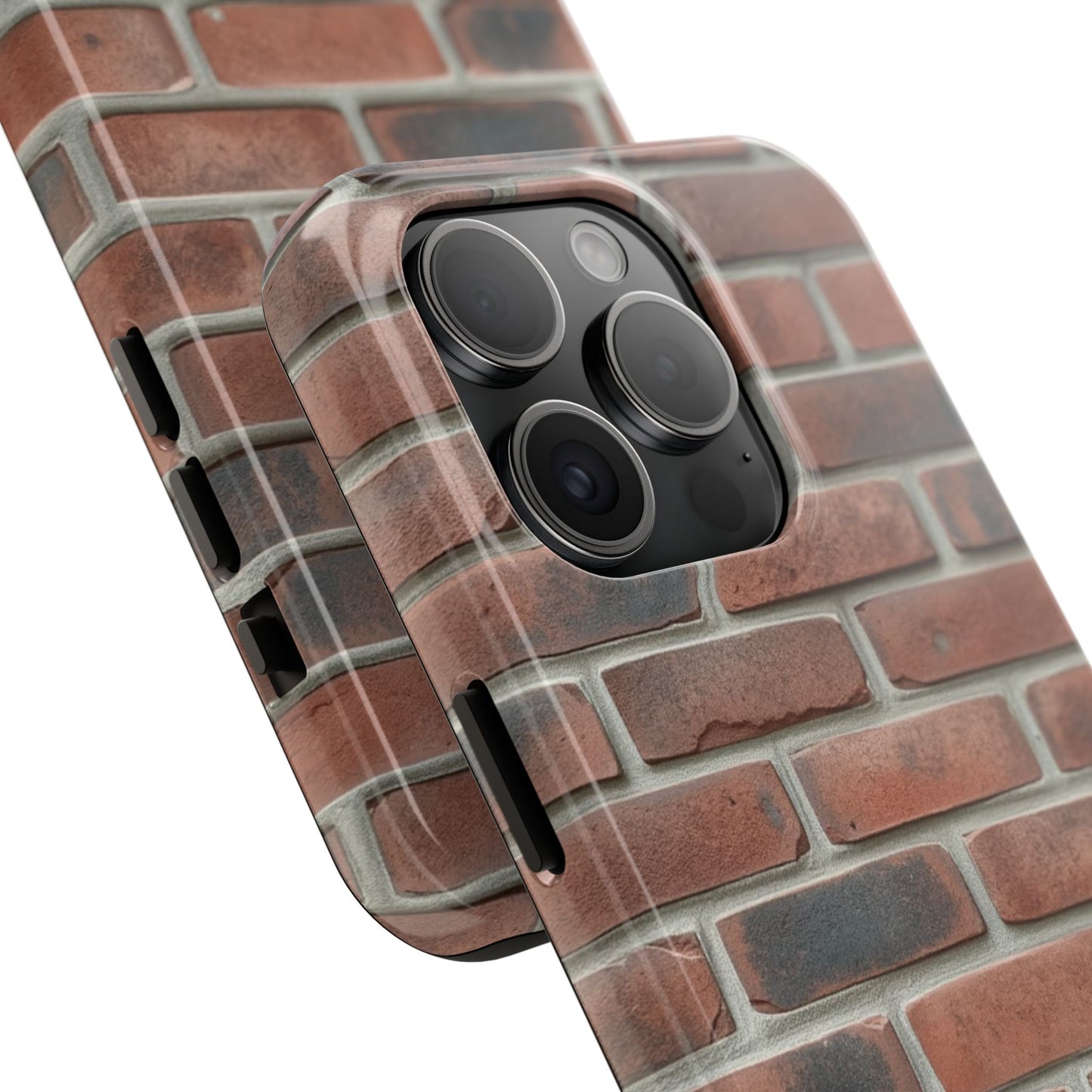 Brick Wall Tough Phone Case - Durable Protection with Urban Style