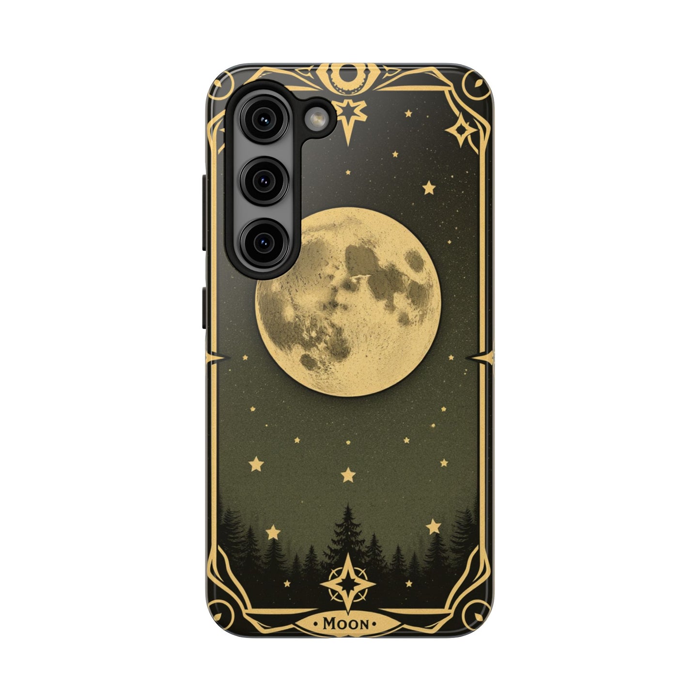Celestial Moon Phone Case - Tough & Stylish for Star Lovers