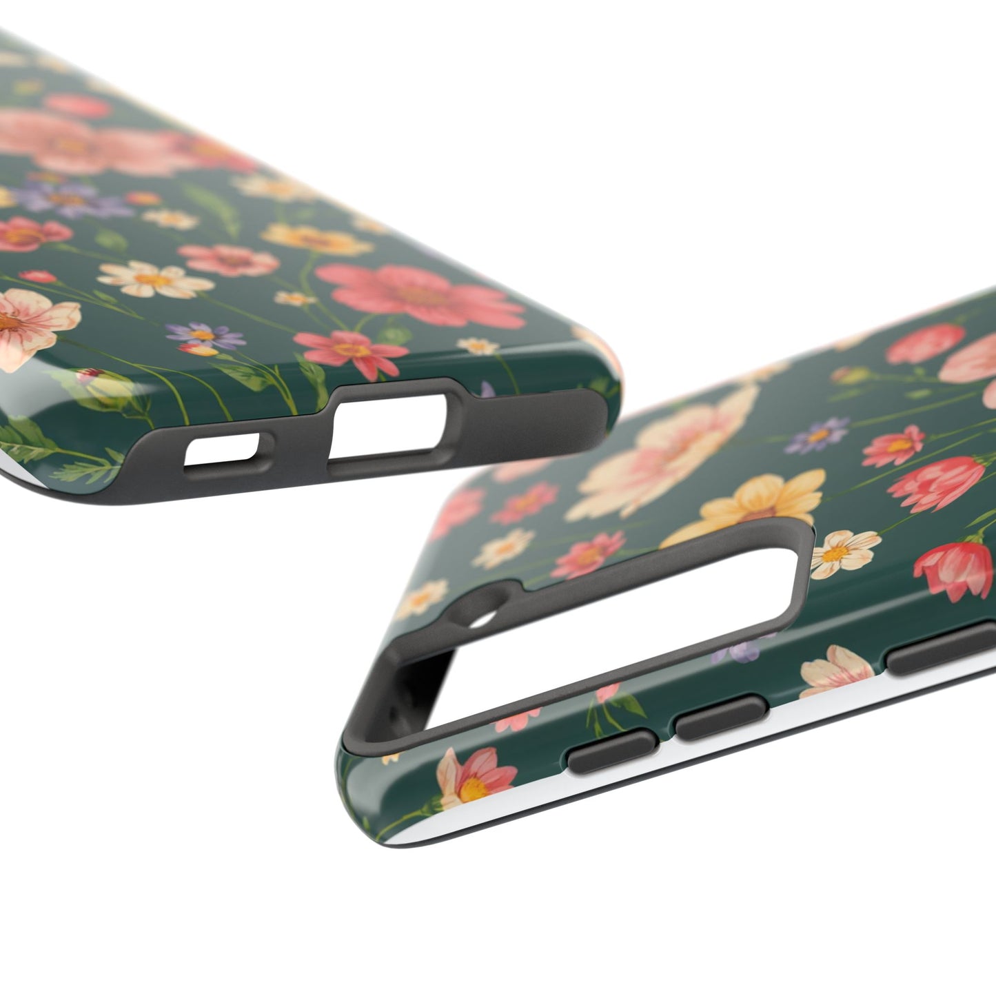 Vintage Spring Flowers Tough Phone Case - Durable Protection for iPhone