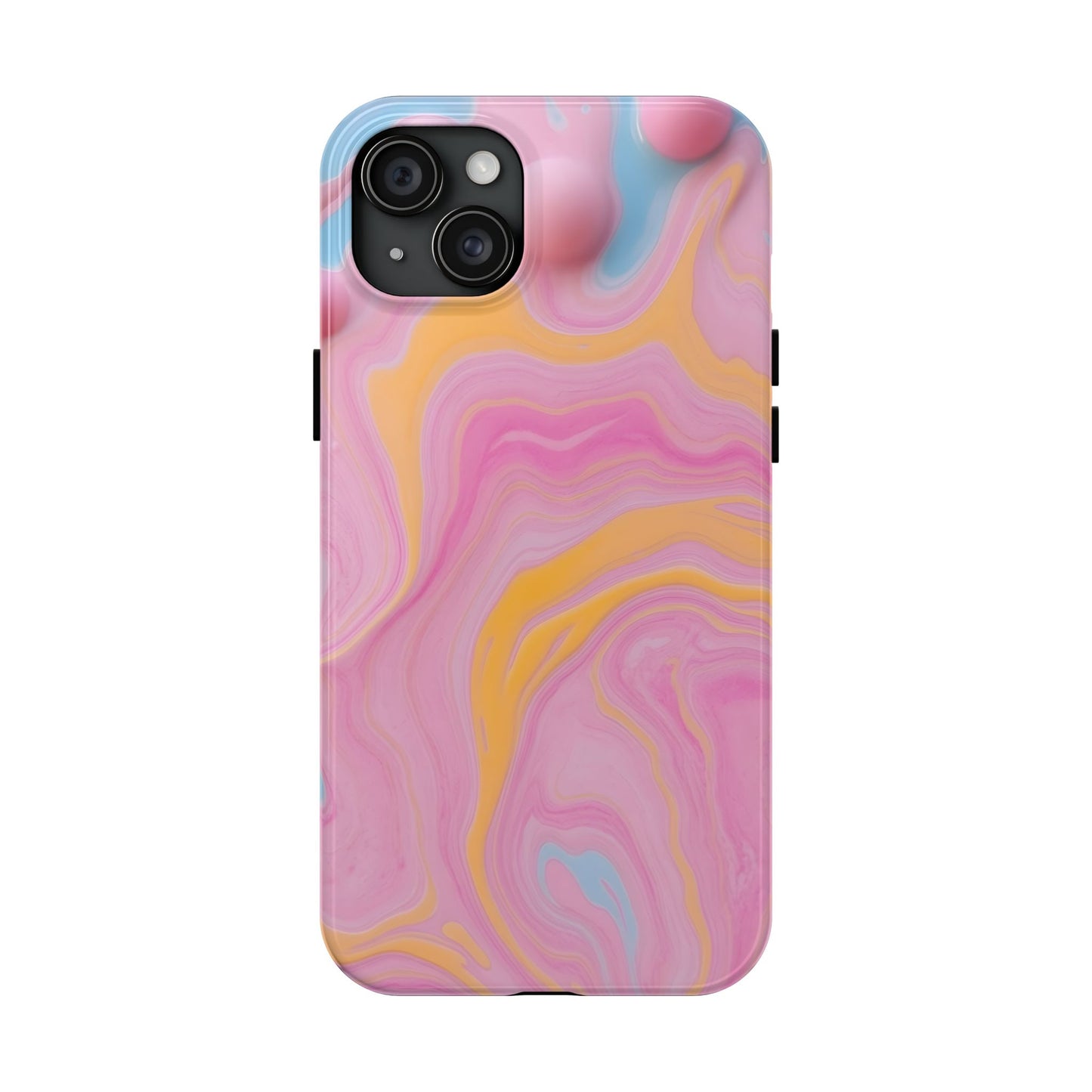 Liquid Candy Abstract Tough Phone Case - Durable Protection with Artistic Design - for iPhone