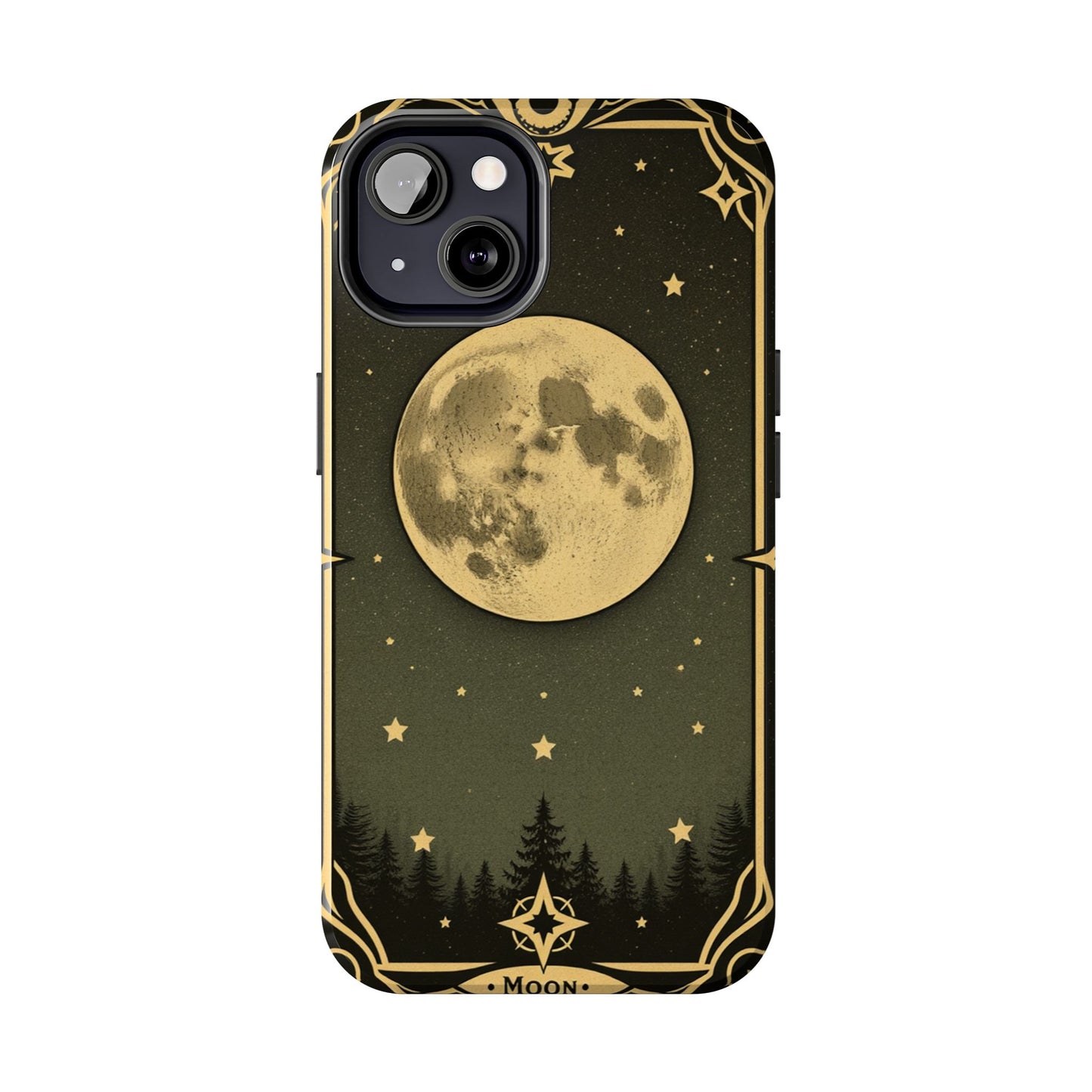 Celestial Moon Phone Case - Tough & Stylish for Star Lovers