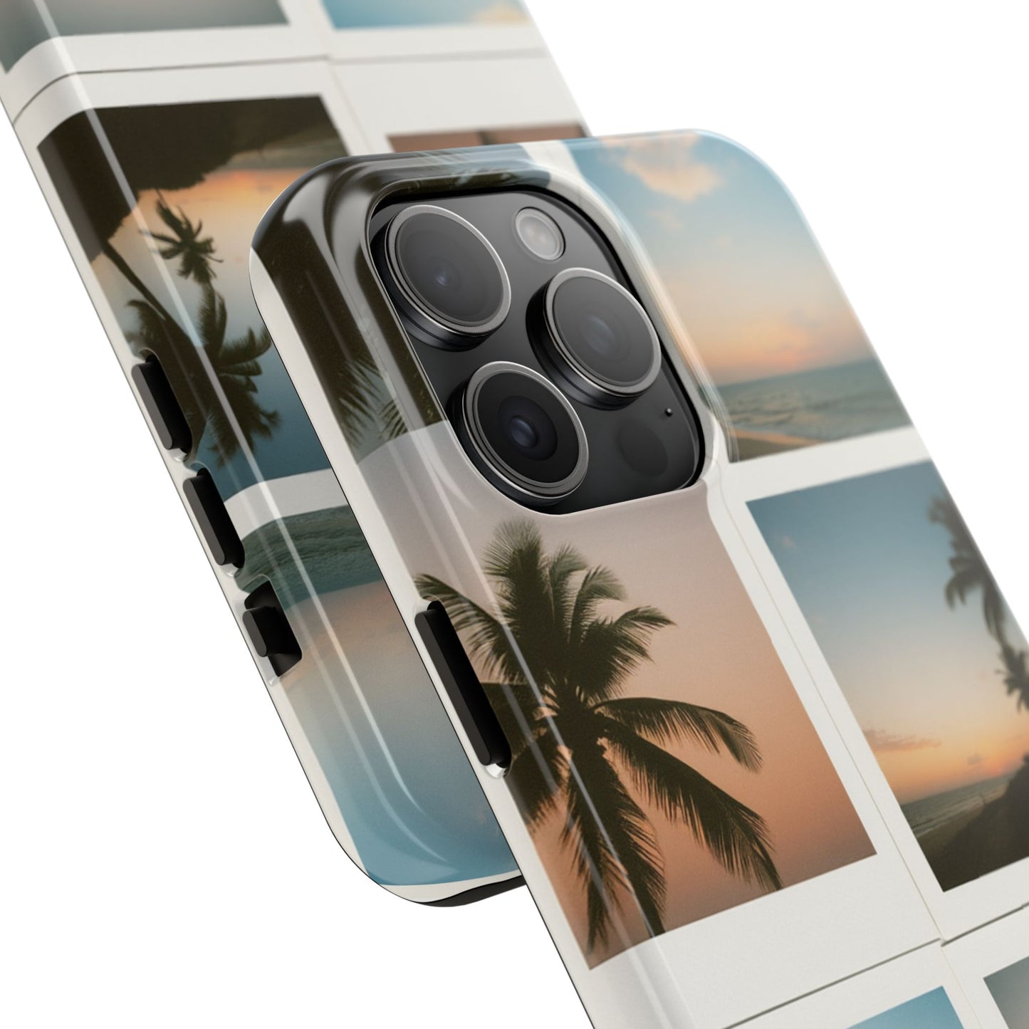 Tropical Sunset Tough Phone Case - Beach Vibes for Summer Adventures