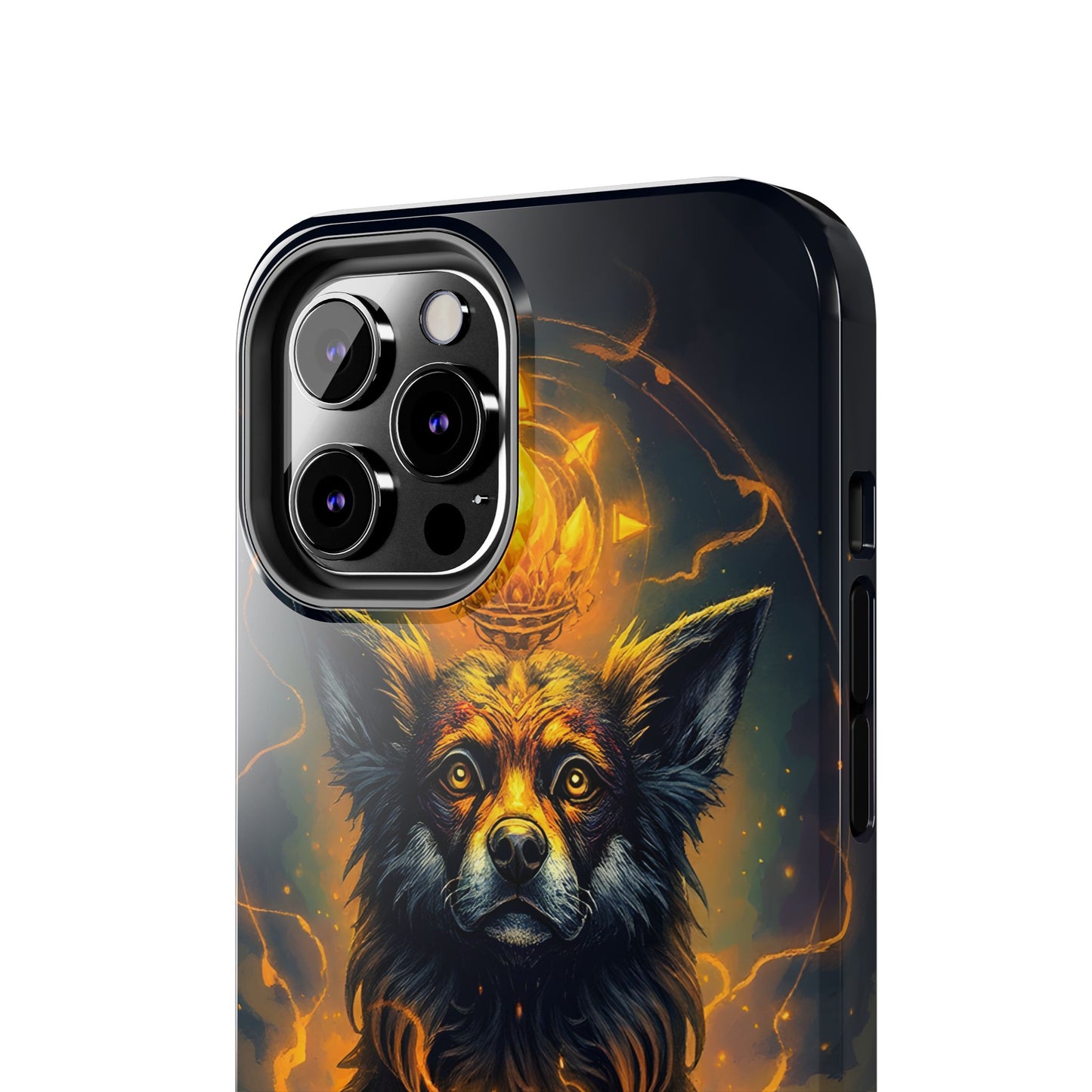 Mystical Dog of Light - Tough Phone Case - Durable Protection with Inspired Artwork - for iPhone