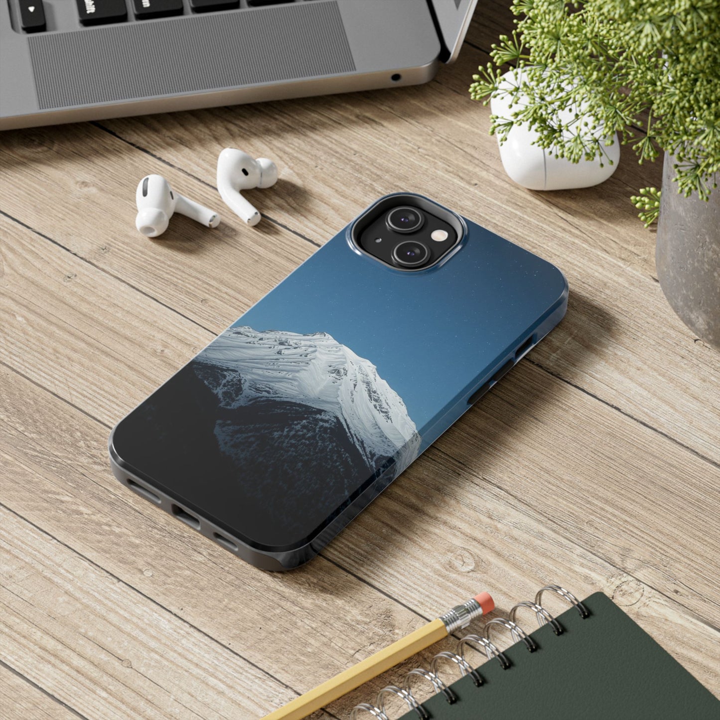 Mountain Landscape Tough Phone Case - Durable Protection for Outdoor Enthusiasts