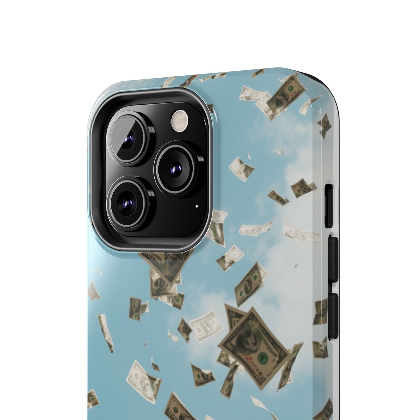 Cinematic Money Rain Phone Case | Tough & Stylish Accessory for Trendsetters, Gift for Birthdays, Graduations, and Celebrations