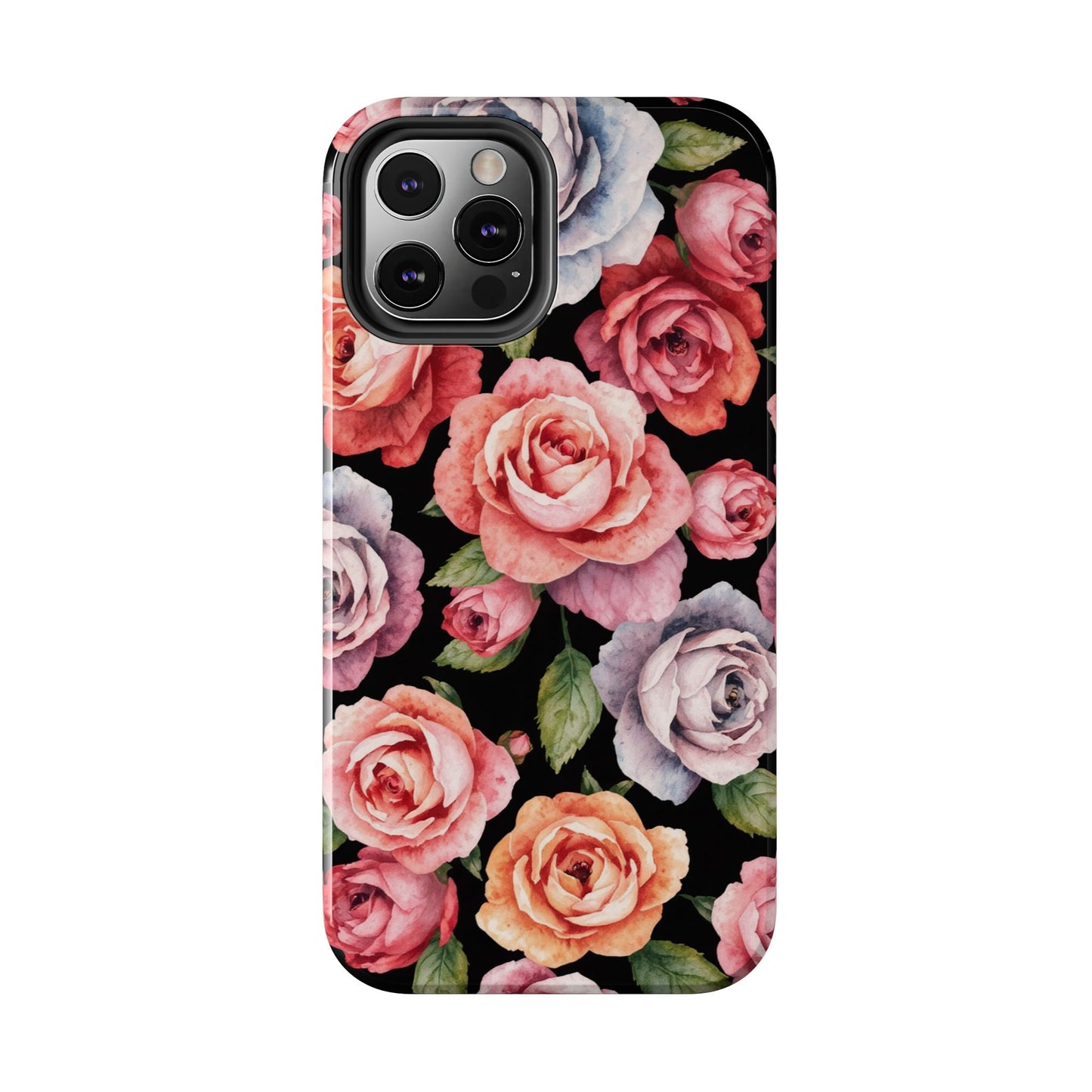 Elegant Floral Tough Phone Case - Perfect for Nature Lovers - for iPhone