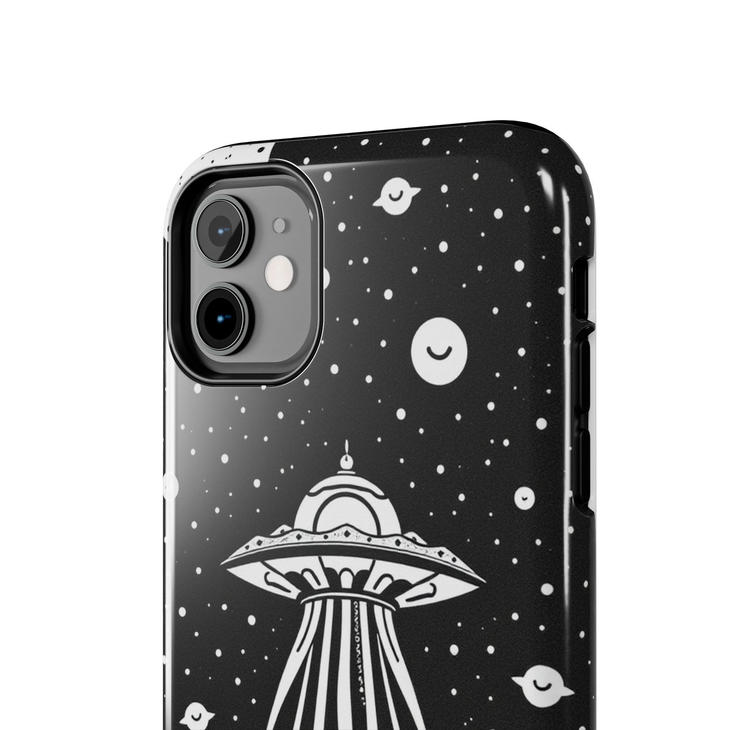 Galaxy UFO Tough Phone Case - Durable Protection with Unique Space Design