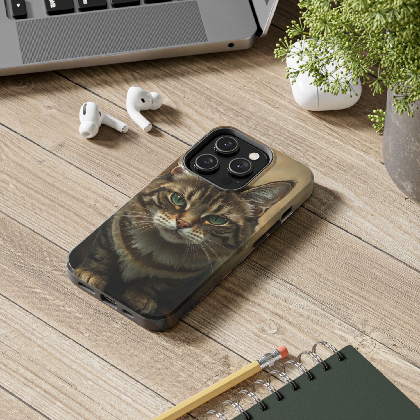 Cat Lover Tough Phone Case - Durable & Protective for Pet Enthusiasts