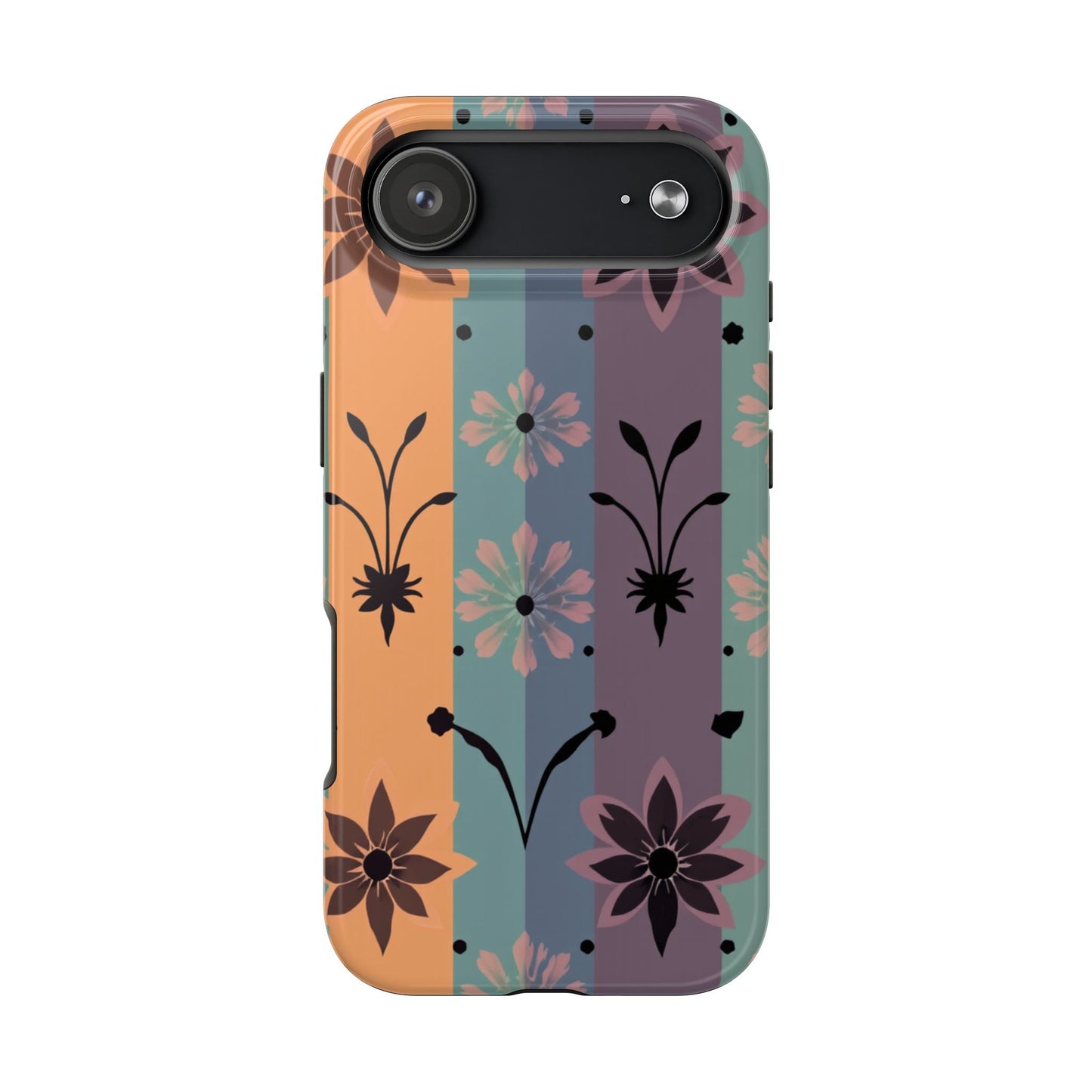 Boho Floral Tough Phone Cases - Durable & Stylish Protection - for iPhone