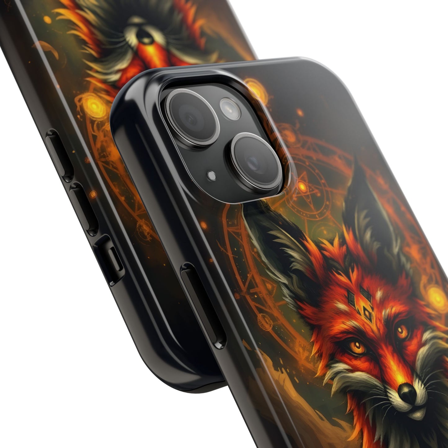 Mystical Fox Tough Phone Case - Durable Protection with Enchanting Design - for iPhone