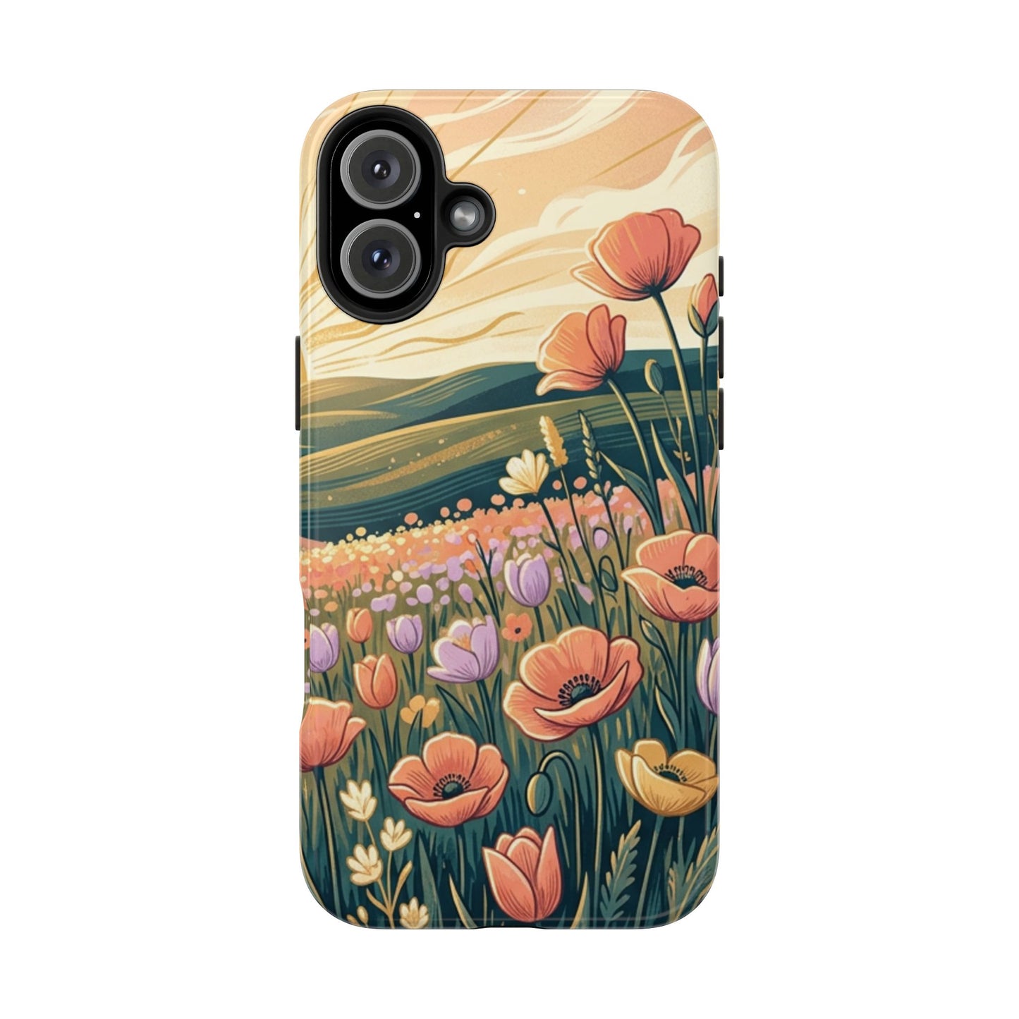 Floral Sunrise iPhone Case — Land of Flowers Design