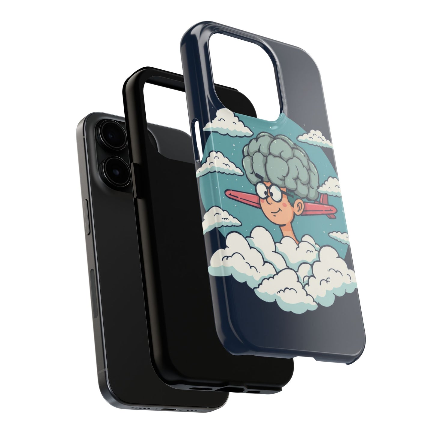 Creative Cloud Phone Case - Quirky Design for Unique Individuals