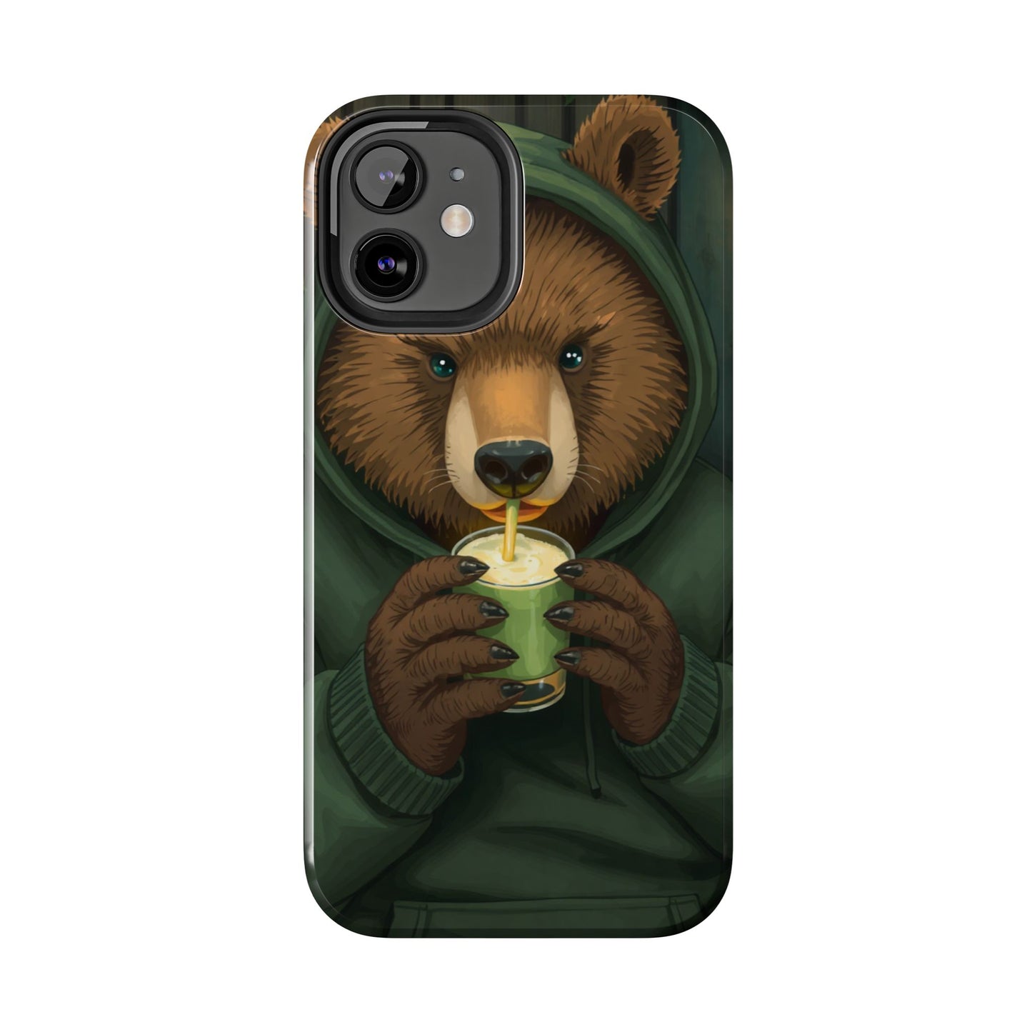 Cute Bear Phone Case – Tough and Stylish Protection for Animal Lovers