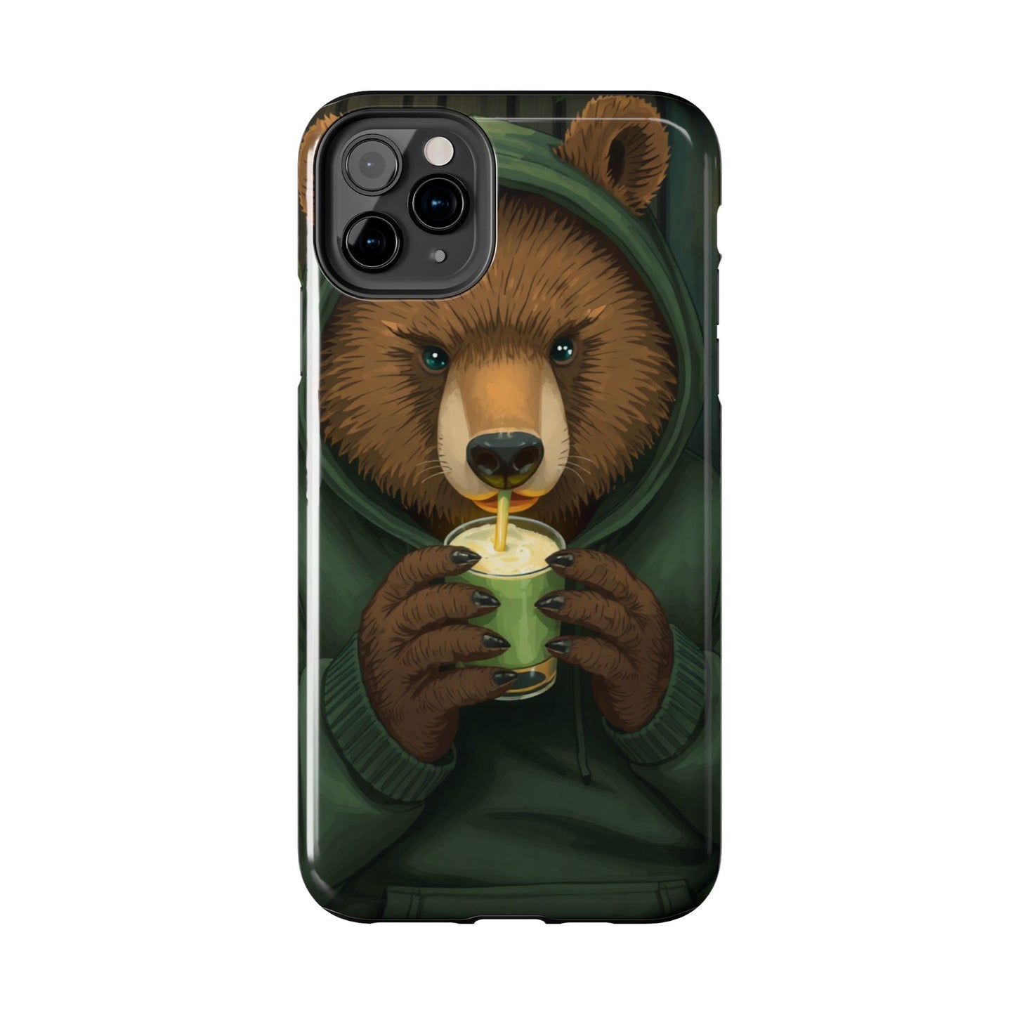 Cute Bear Phone Case – Tough and Stylish Protection for Animal Lovers