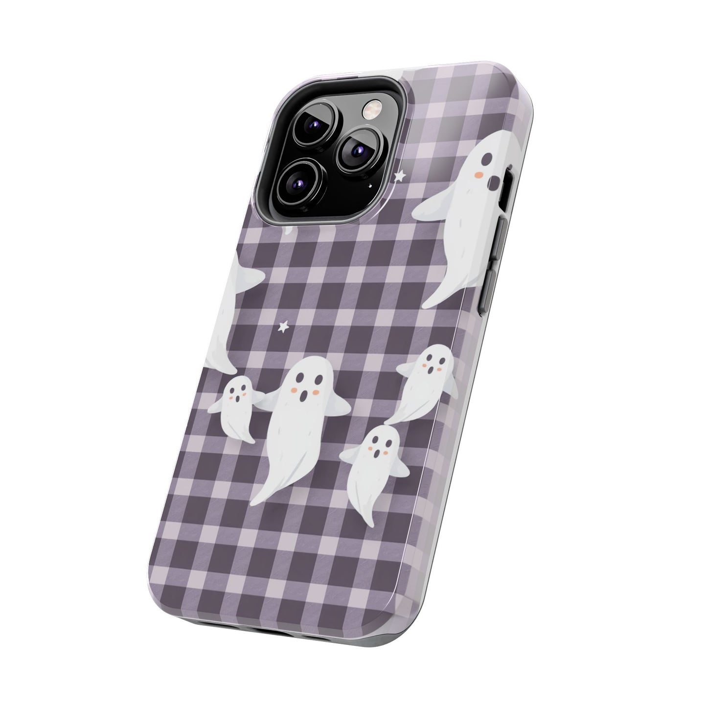 Cute Ghosts Tough Phone Case - Whimsical Halloween Design for Spooky Vibes