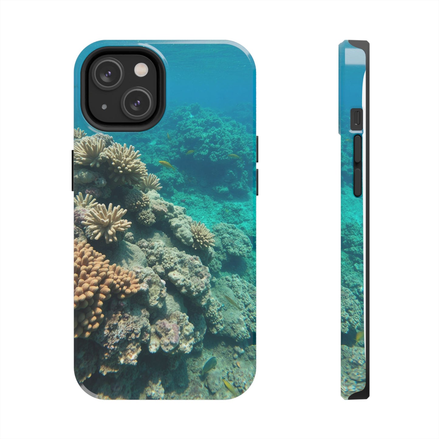 Coral Reef Tough Phone Case - Ocean Vibes Protection for Adventure Lovers