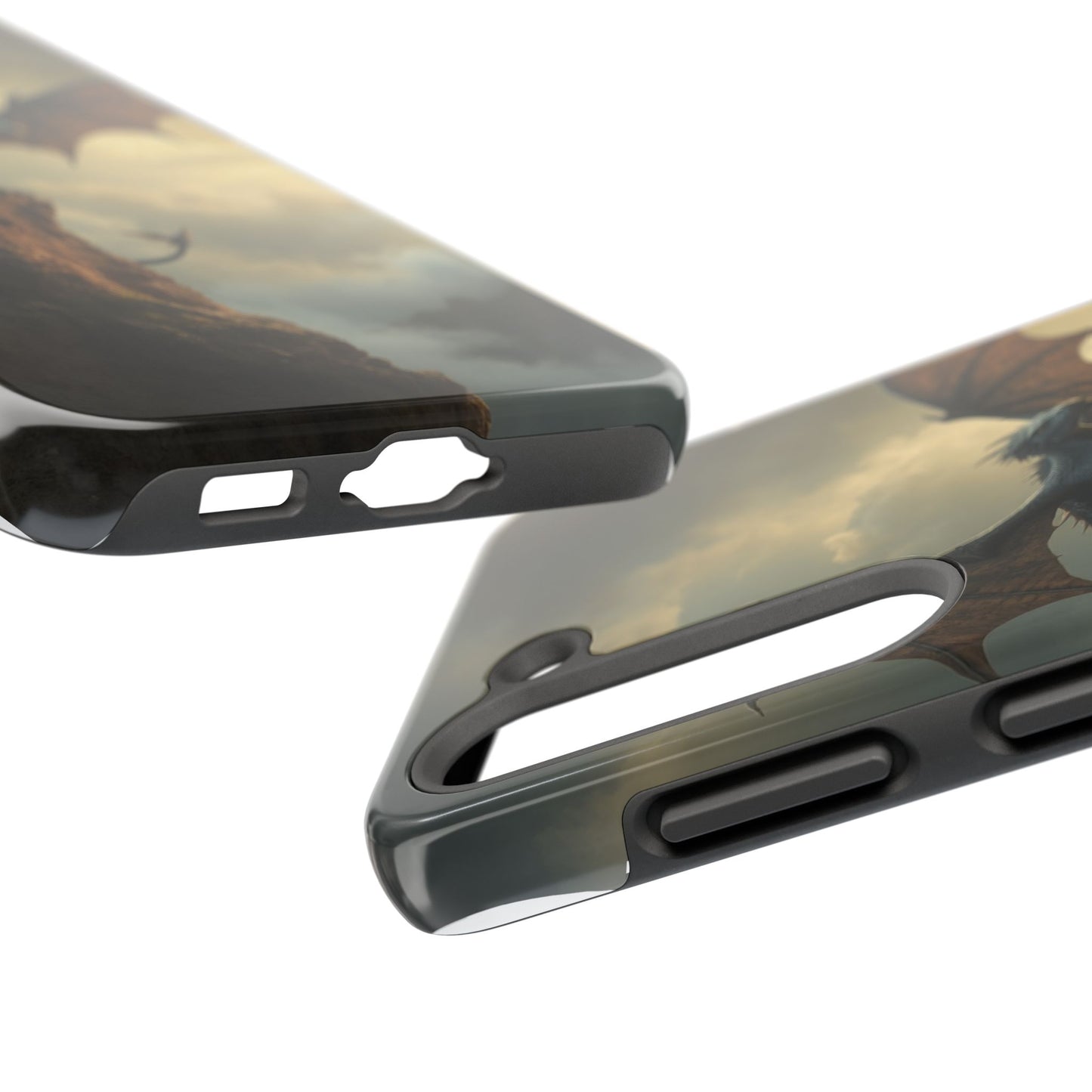 Dragon Fantasy Tough Phone Case - Durable Protection for Adventurers